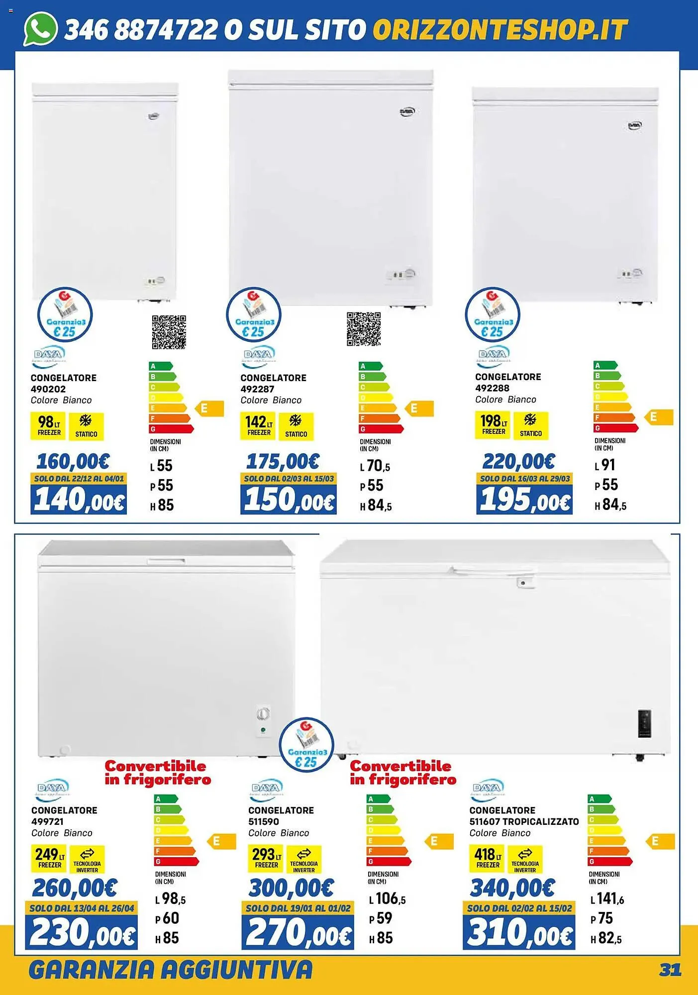 Volantino Orizzonte da 1 novembre a 30 aprile di 2026 - Pagina del volantino 31