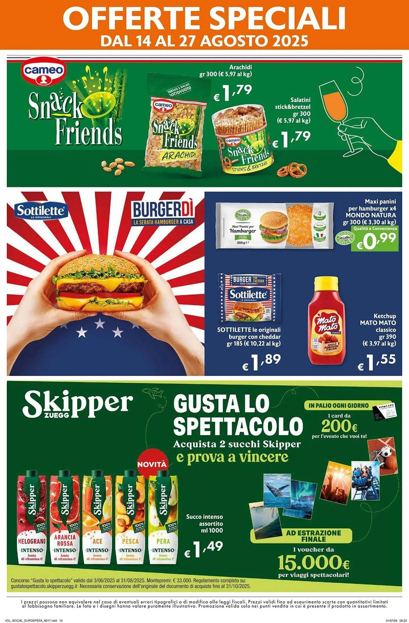 Volantino Eurospesa da 14 agosto a 27 agosto di 2025 - Pagina del volantino 10