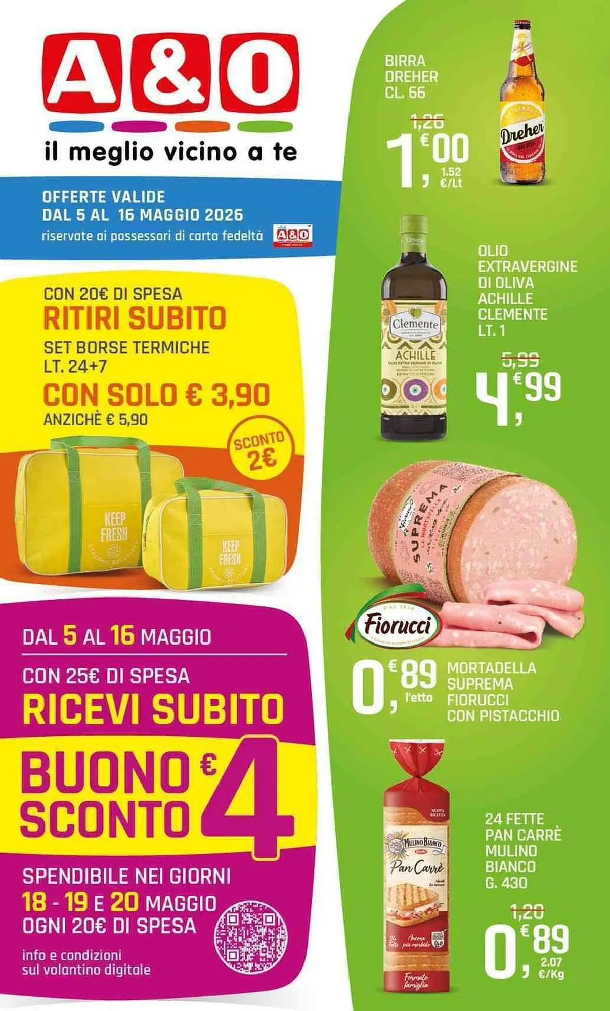 Volantino A&O da 5 maggio a 16 maggio di 2026 - Pagina del volantino 1