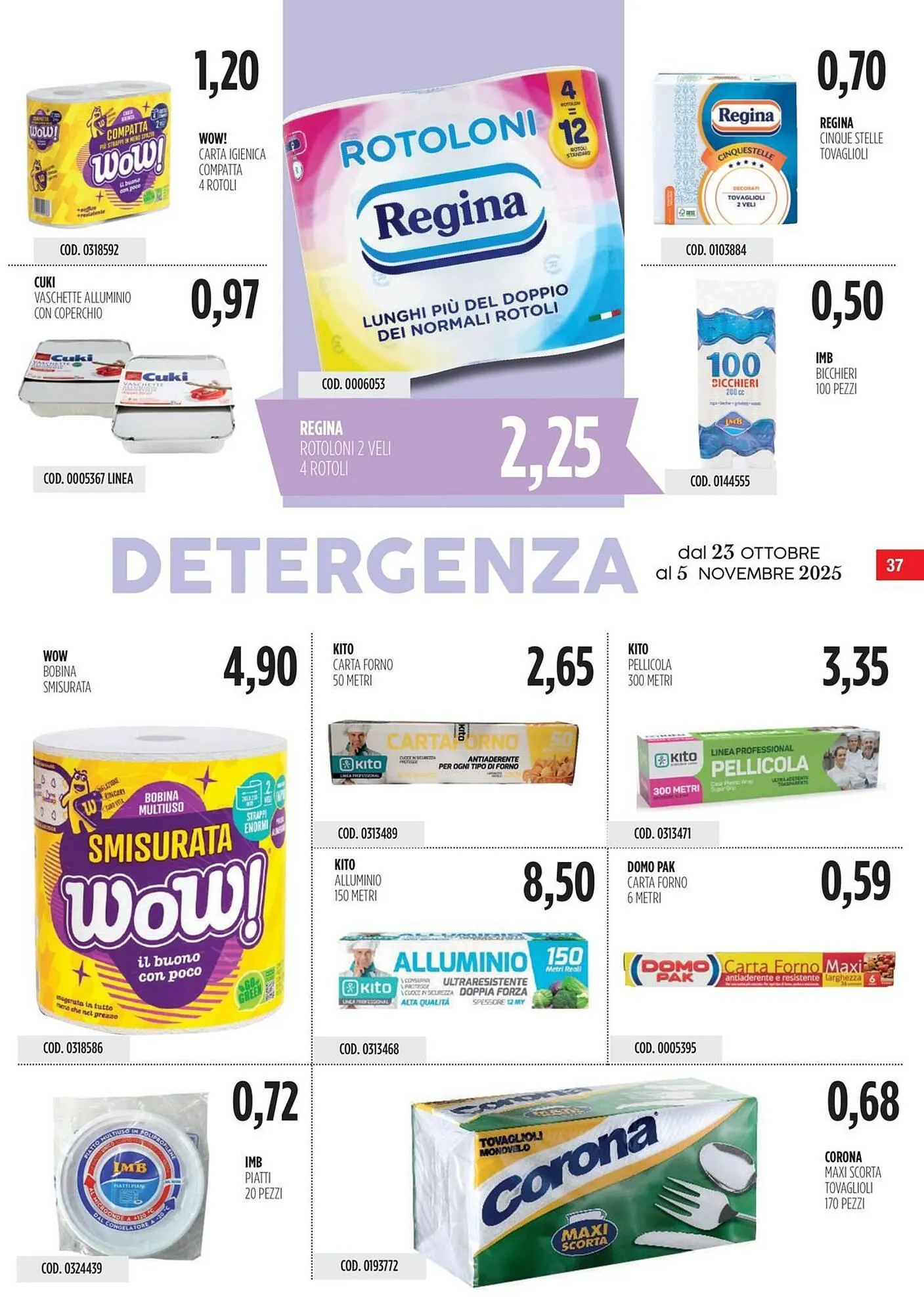Volantino Carico Cash & Carry da 23 ottobre a 5 novembre di 2025 - Pagina del volantino 37