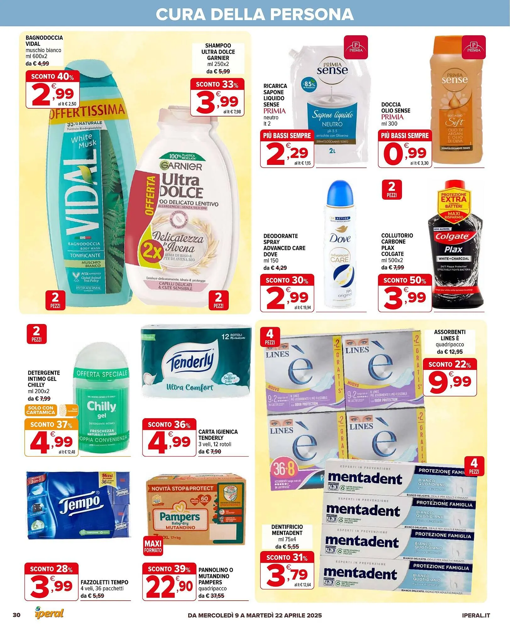 Volantino Iperal da 9 aprile a 22 aprile di 2025 - Pagina del volantino 30