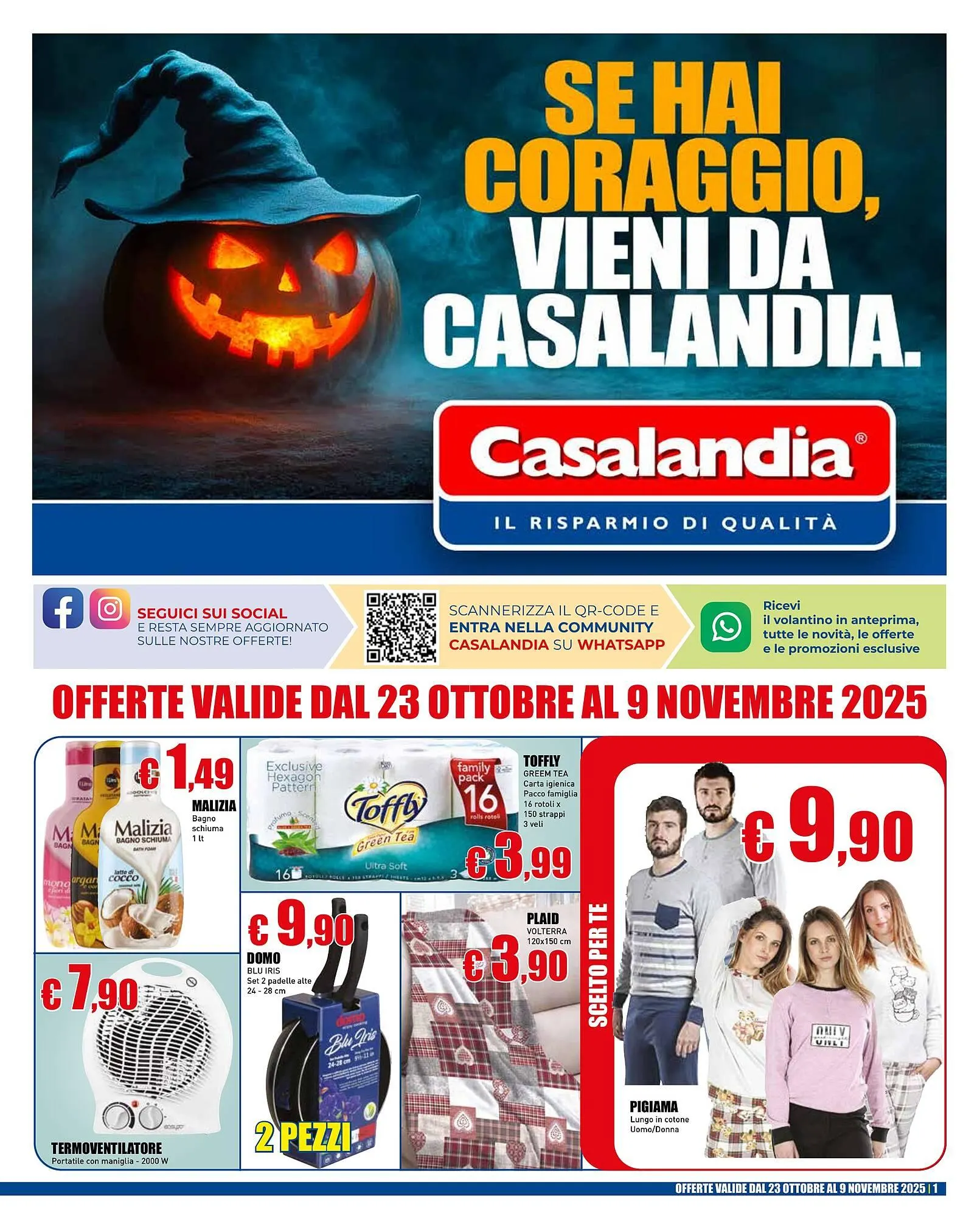 Volantino Casalandia da 23 ottobre a 9 novembre di 2025 - Pagina del volantino 1