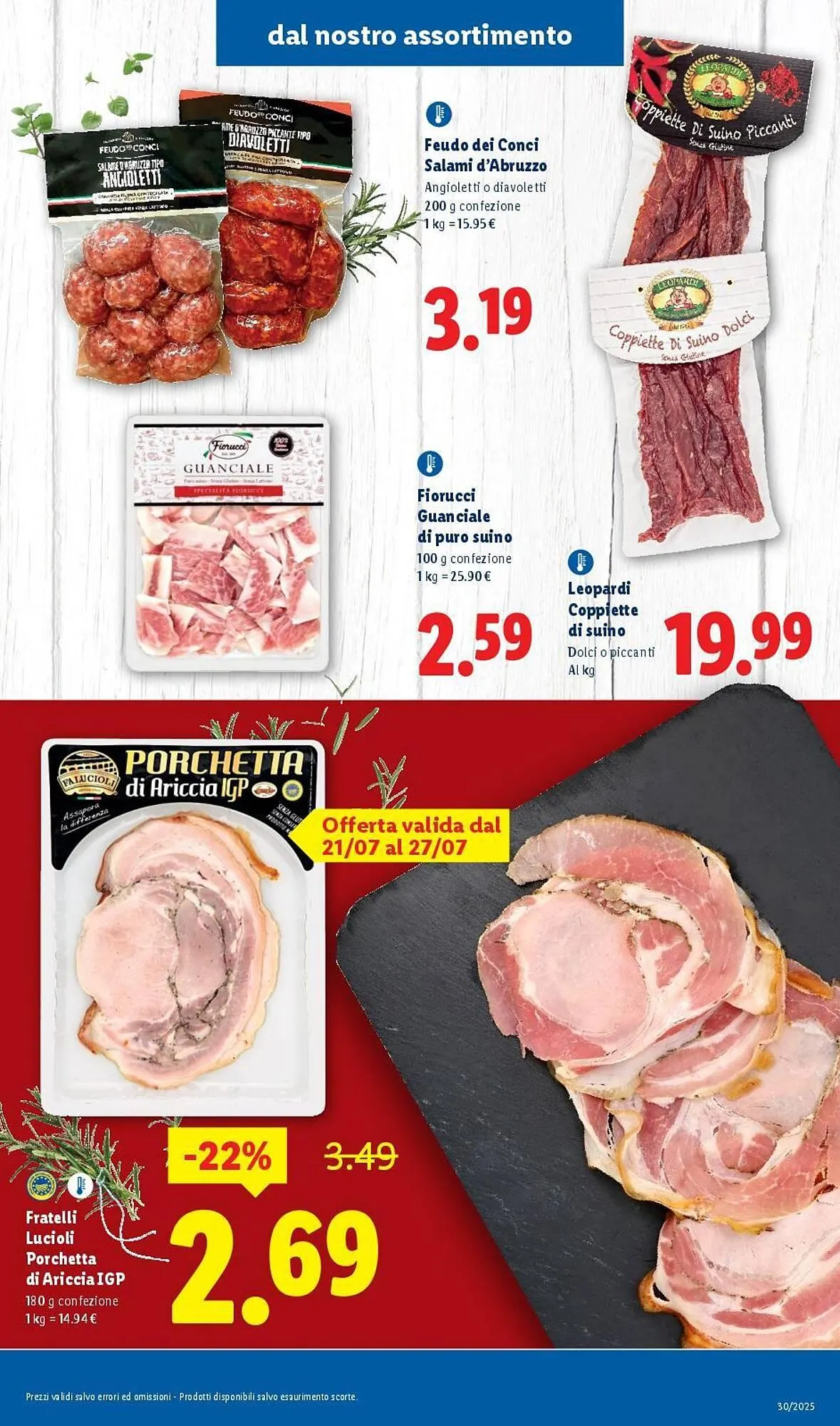 Volantino Lidl da 17 luglio a 27 luglio di 2025 - Pagina del volantino 3