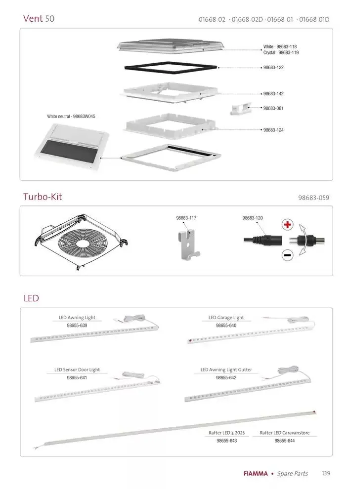Spare parts catalogo 2025 da 14 gennaio a 31 dicembre di 2025 - Pagina del volantino 139