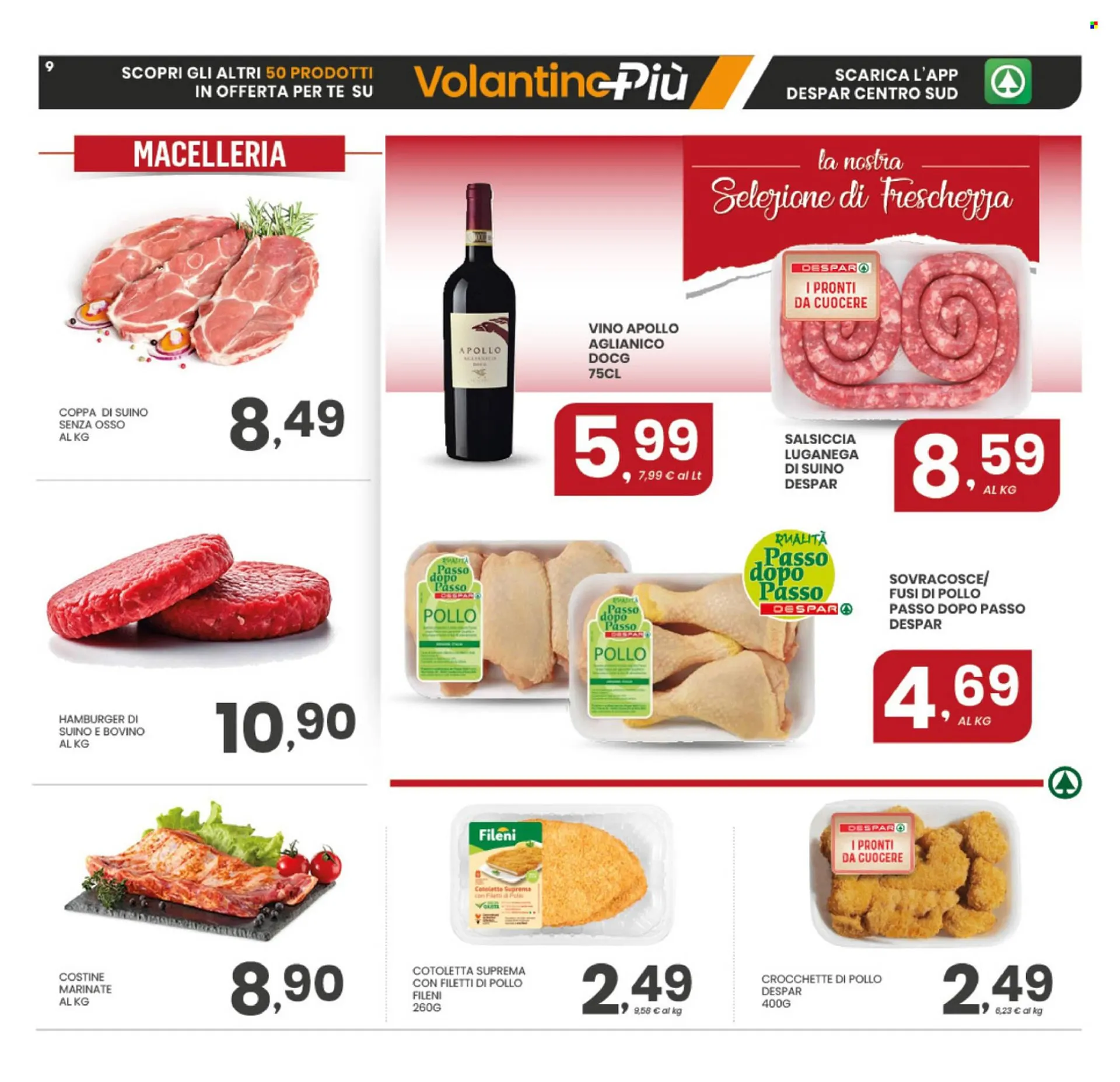 Volantino Despar da 1 dicembre a 6 dicembre di 2025 - Pagina del volantino 9