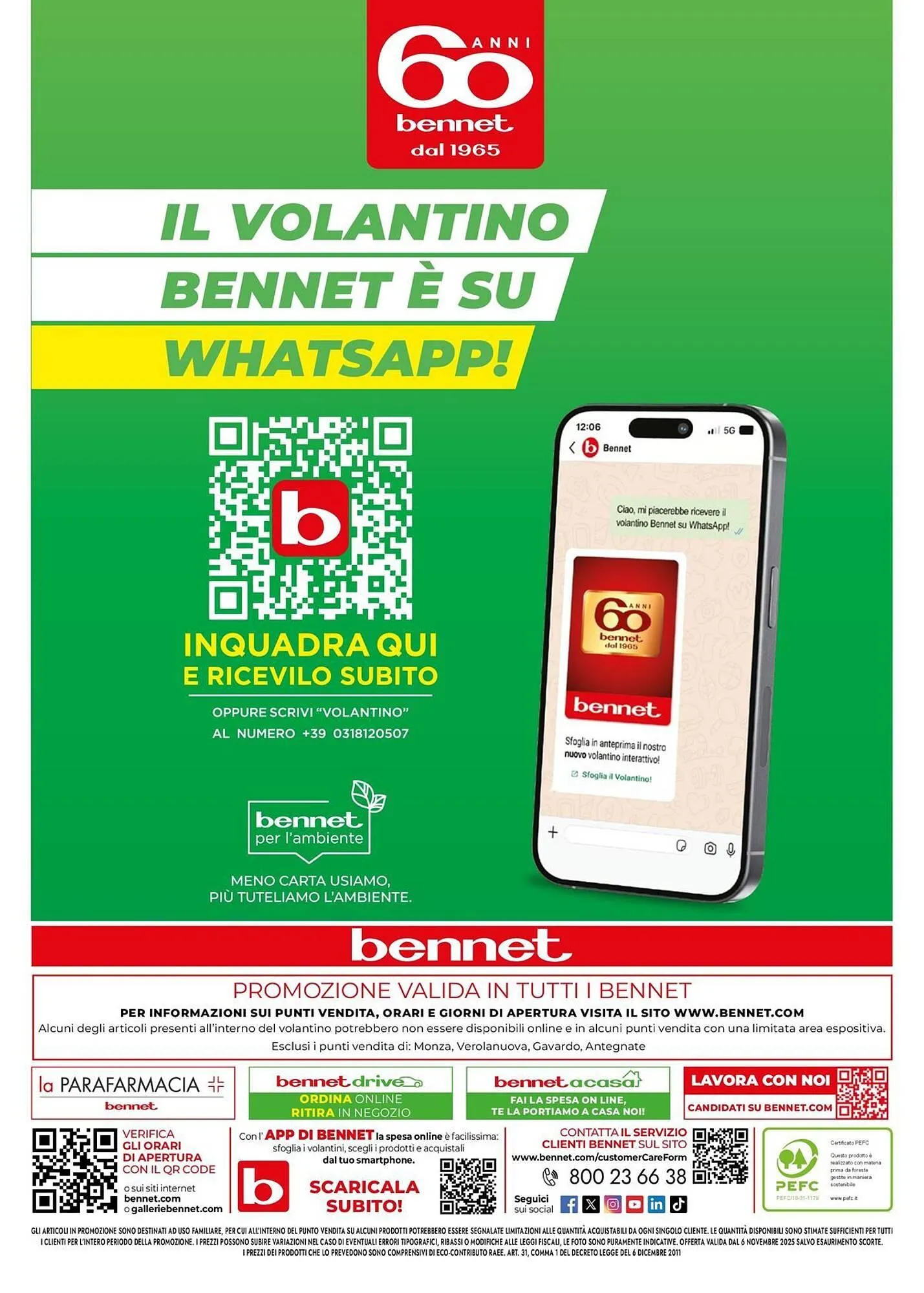 Volantino Bennet da 6 novembre a 23 dicembre di 2025 - Pagina del volantino 39