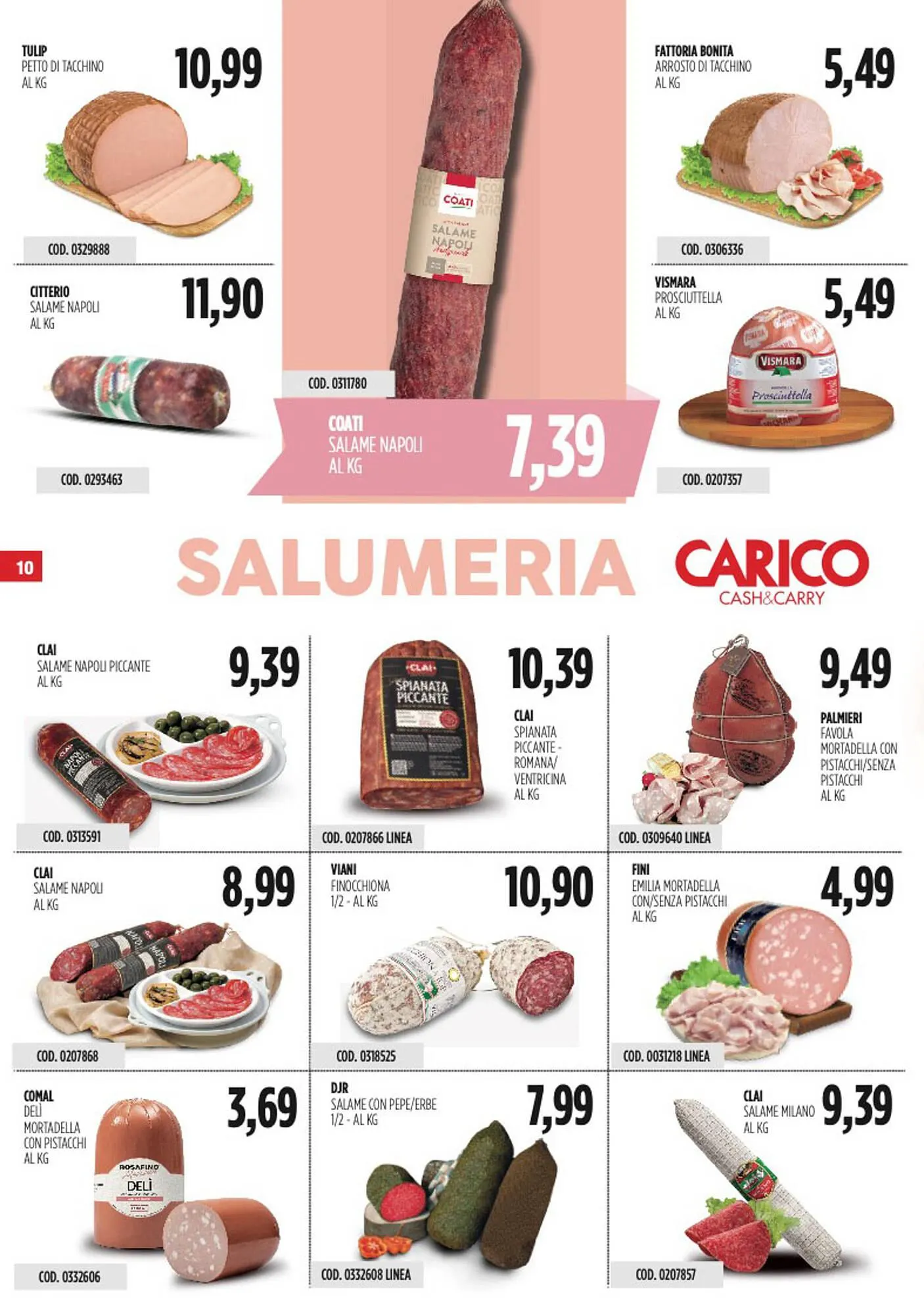 Volantino Carico Cash & Carry da 25 settembre a 8 ottobre di 2025 - Pagina del volantino 10