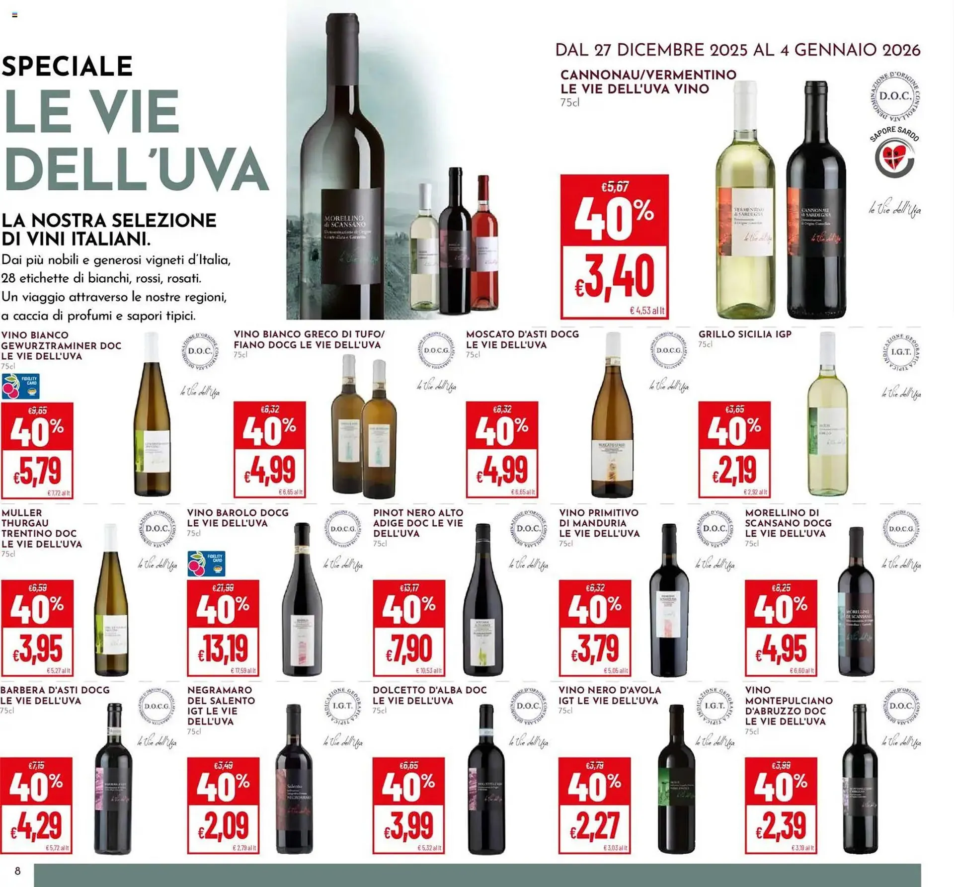 Volantino Pan da 27 dicembre a 4 gennaio di 2026 - Pagina del volantino 8