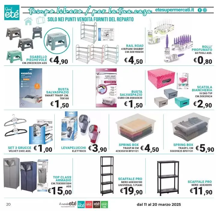 Prezzo shock da 17 marzo a 20 marzo di 2025 - Pagina del volantino 20