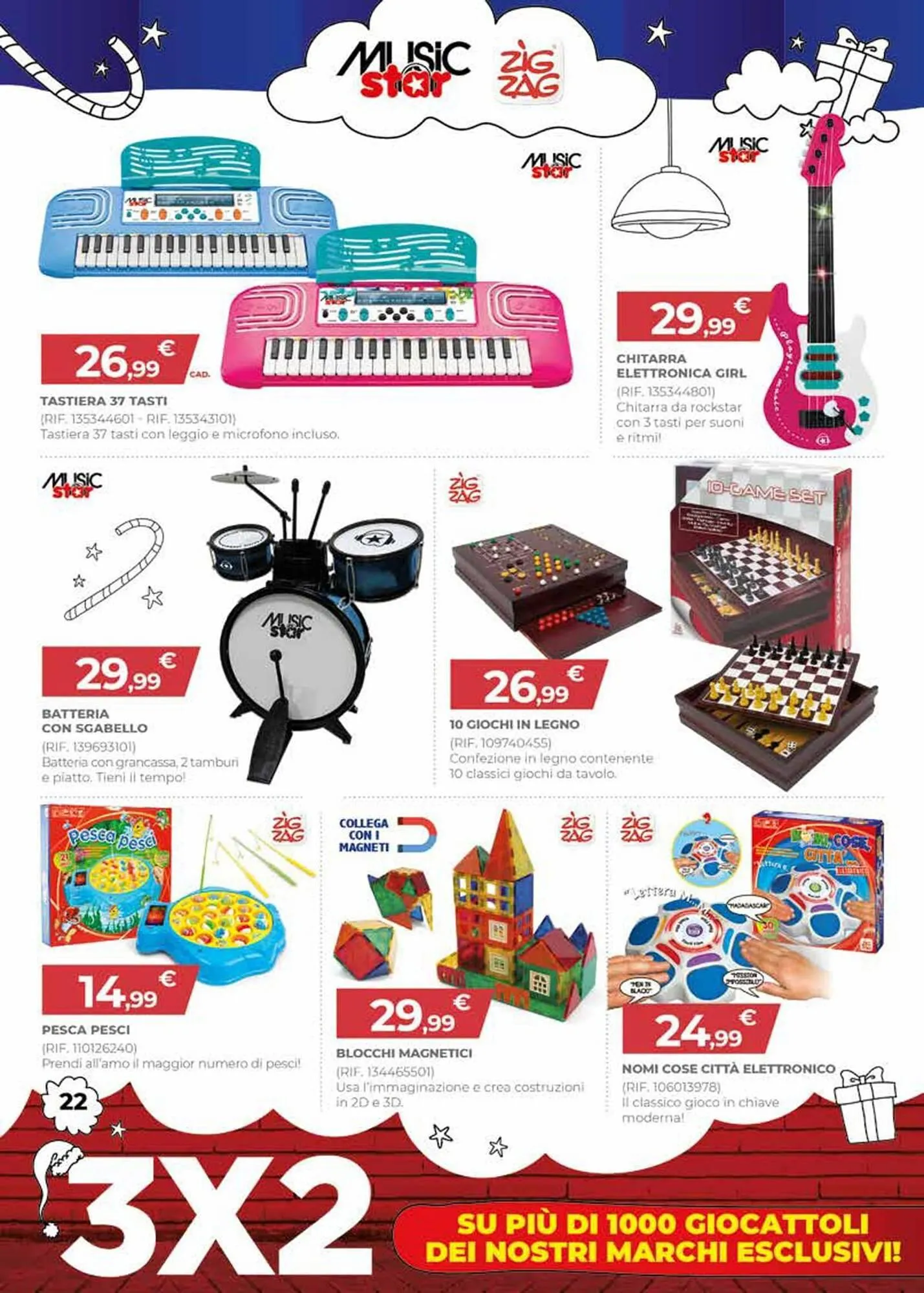 Volantino Toys Center da 30 novembre a 24 dicembre di 2023 - Pagina del volantino 22