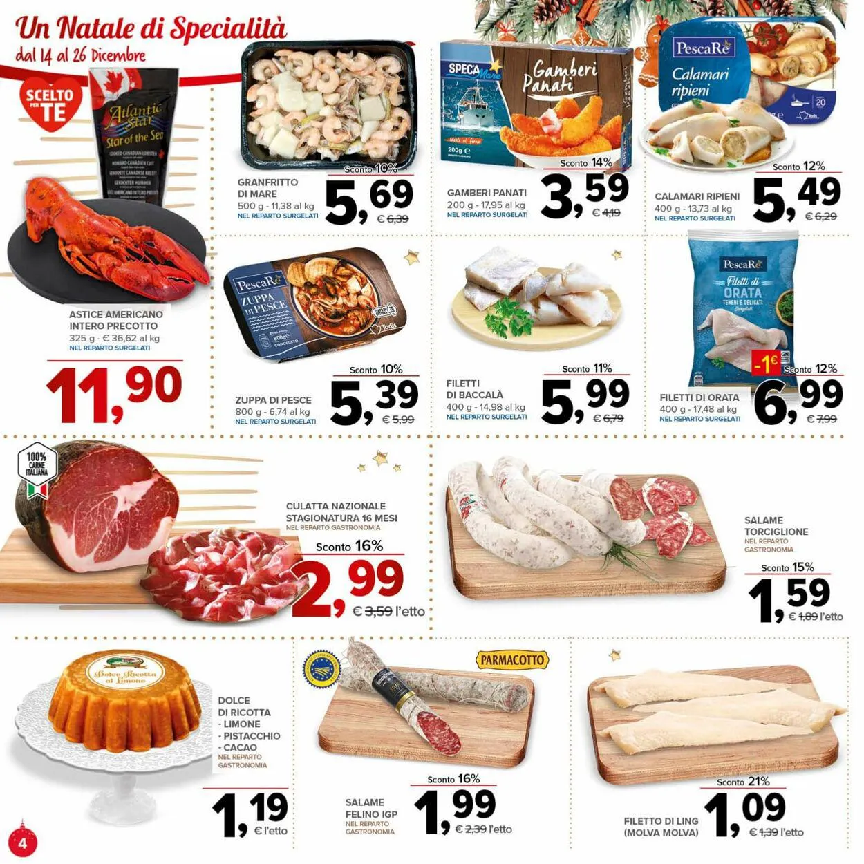 Todis Volantino attuale da 12 dicembre a 26 dicembre di 2023 - Pagina del volantino 4