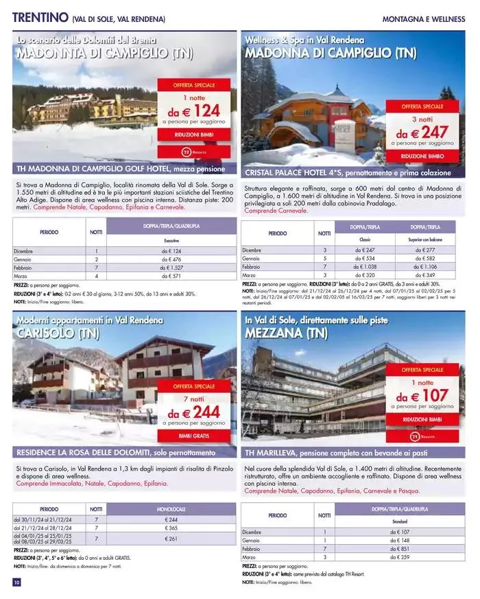 Vacanze Invernali da 2 dicembre a 31 marzo di 2025 - Pagina del volantino 10