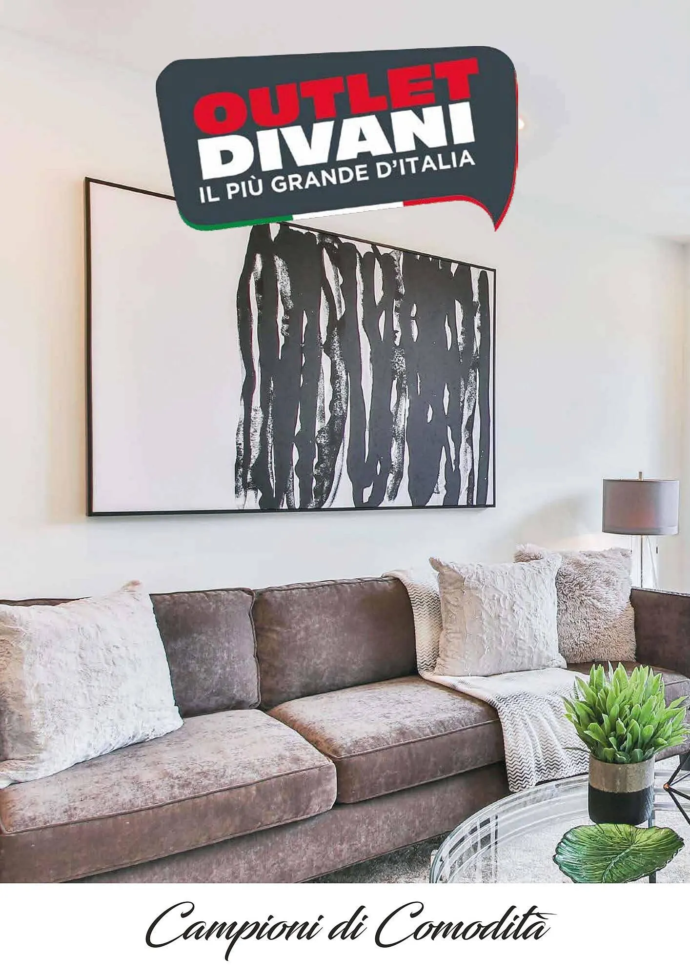 Volantino Outlet Divani da 15 ottobre a 31 dicembre di 2024 - Pagina del volantino 1