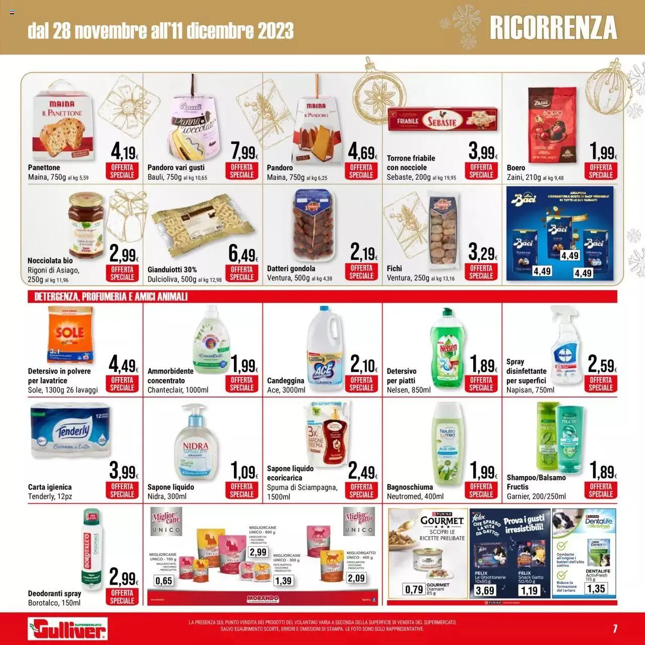 Volantino Gulliver da 28 novembre a 11 dicembre di 2023 - Pagina del volantino 7