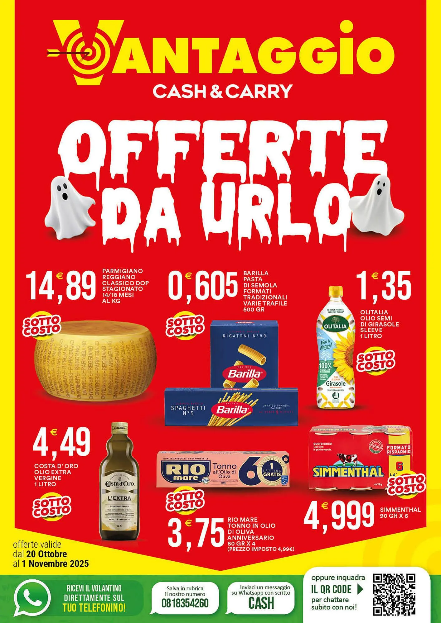 Volantino Vantaggio Cash&Carry da 20 ottobre a 1 novembre di 2025 - Pagina del volantino 1