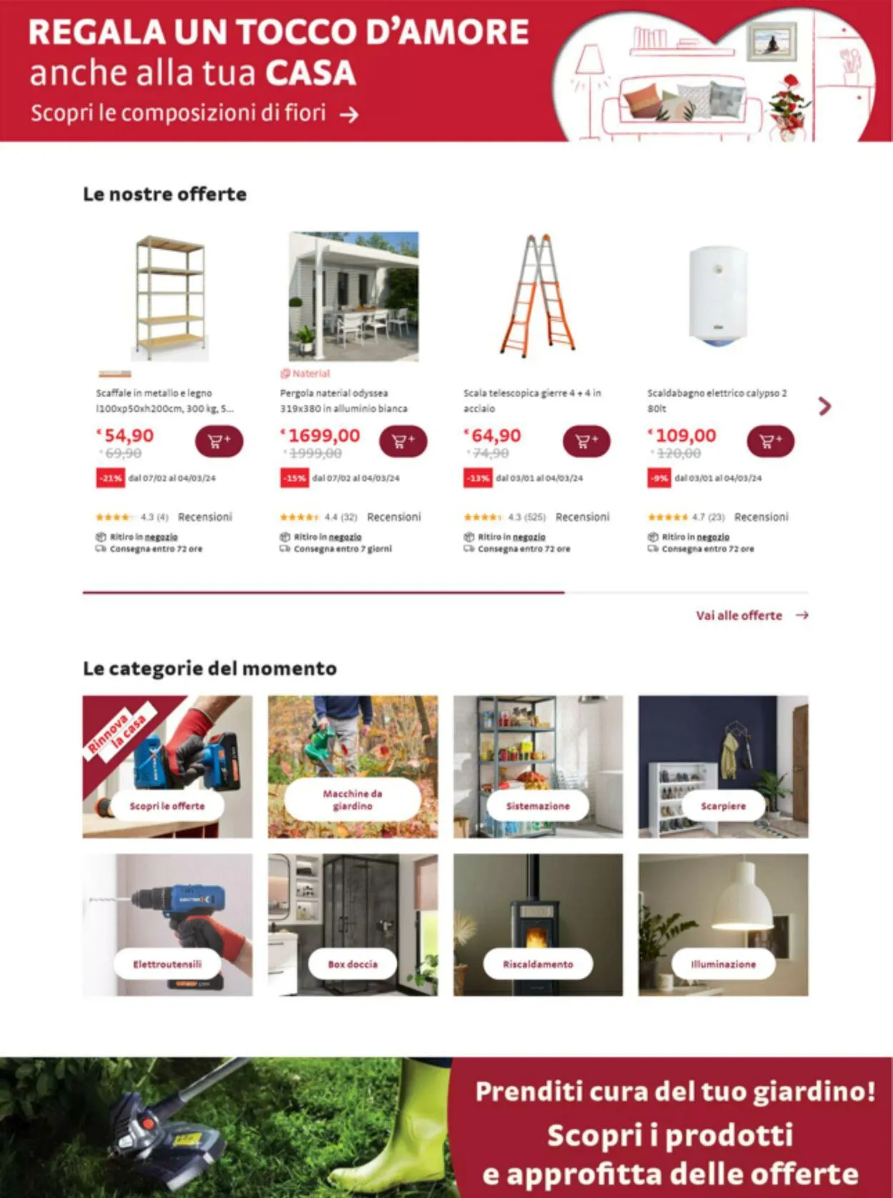 Bricocenter Volantino attuale da 14 febbraio a 13 marzo di 2024 - Pagina del volantino 