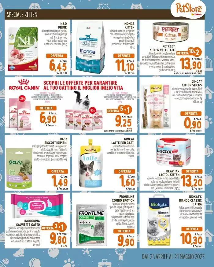 CAMPIONI DI COCCOLE ANCHE SE PICCOLI IL NOSTRO AMORE È GRANDE da 24 aprile a 21 maggio di 2025 - Pagina del volantino 5