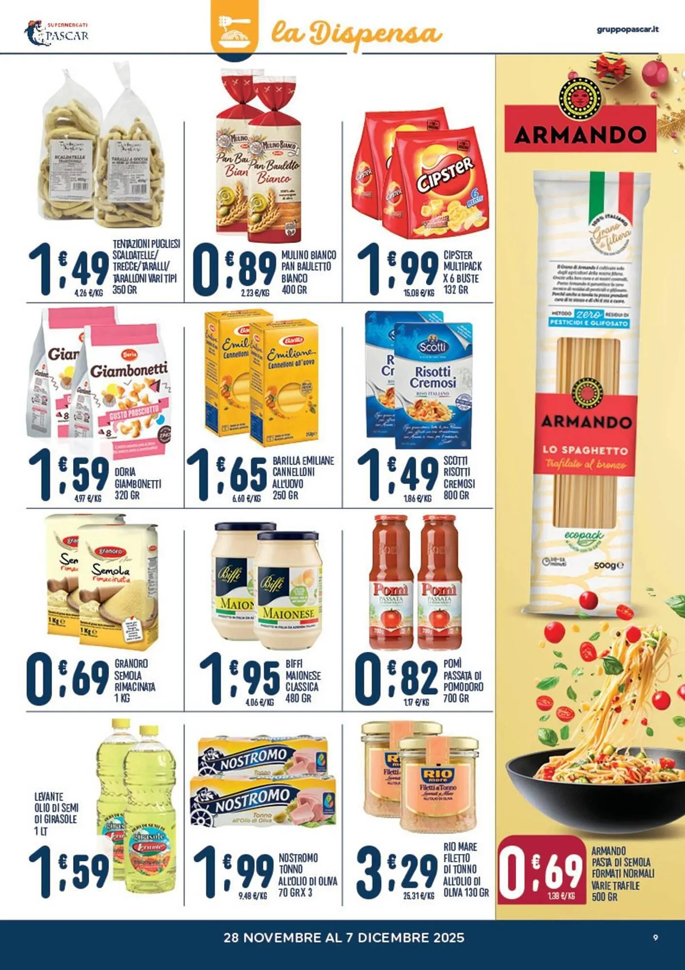 Volantino Gruppo Pascar da 28 novembre a 7 dicembre di 2025 - Pagina del volantino 9