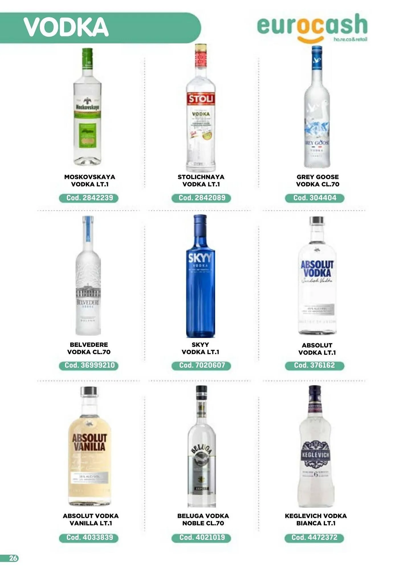 Volantino Eurocash da 2 febbraio a 4 aprile di 2026 - Pagina del volantino 26