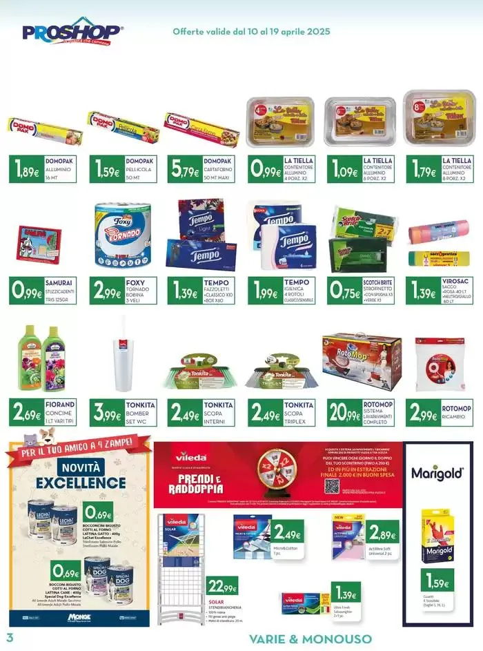 Appuntamento con la convenienza da 10 aprile a 19 aprile di 2025 - Pagina del volantino 4