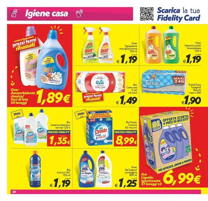 Convenienza quotidiana da 4 luglio a 12 luglio di 2024 - Pagina del volantino 20