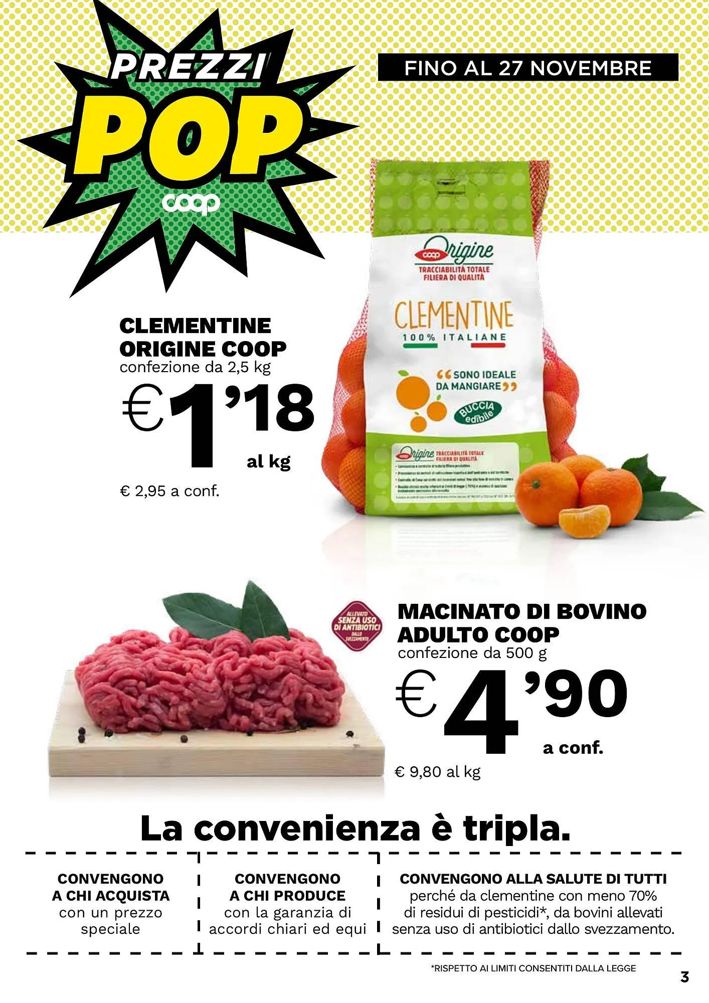 Volantino Unicoop da 21 novembre a 1 dicembre di 2024 - Pagina del volantino 3