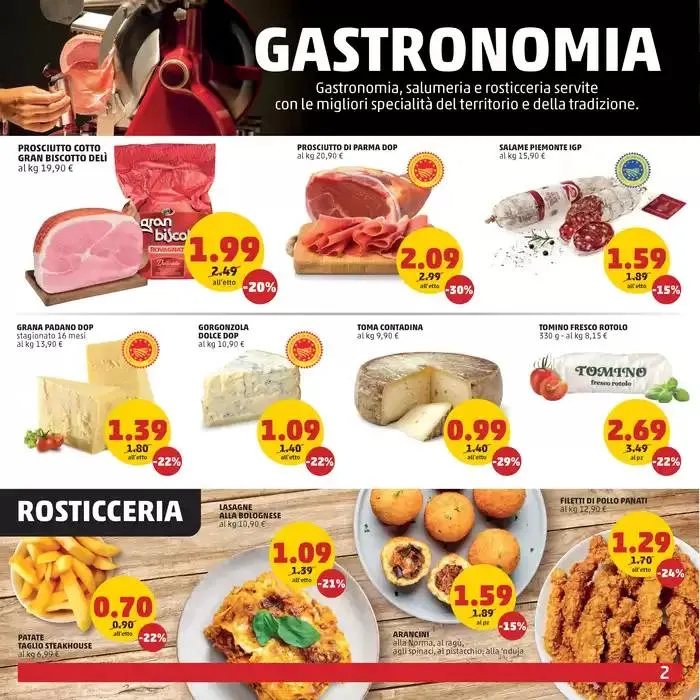 Nuovi reparti macelleria e gastronomia da 10 aprile a 21 aprile di 2025 - Pagina del volantino 2