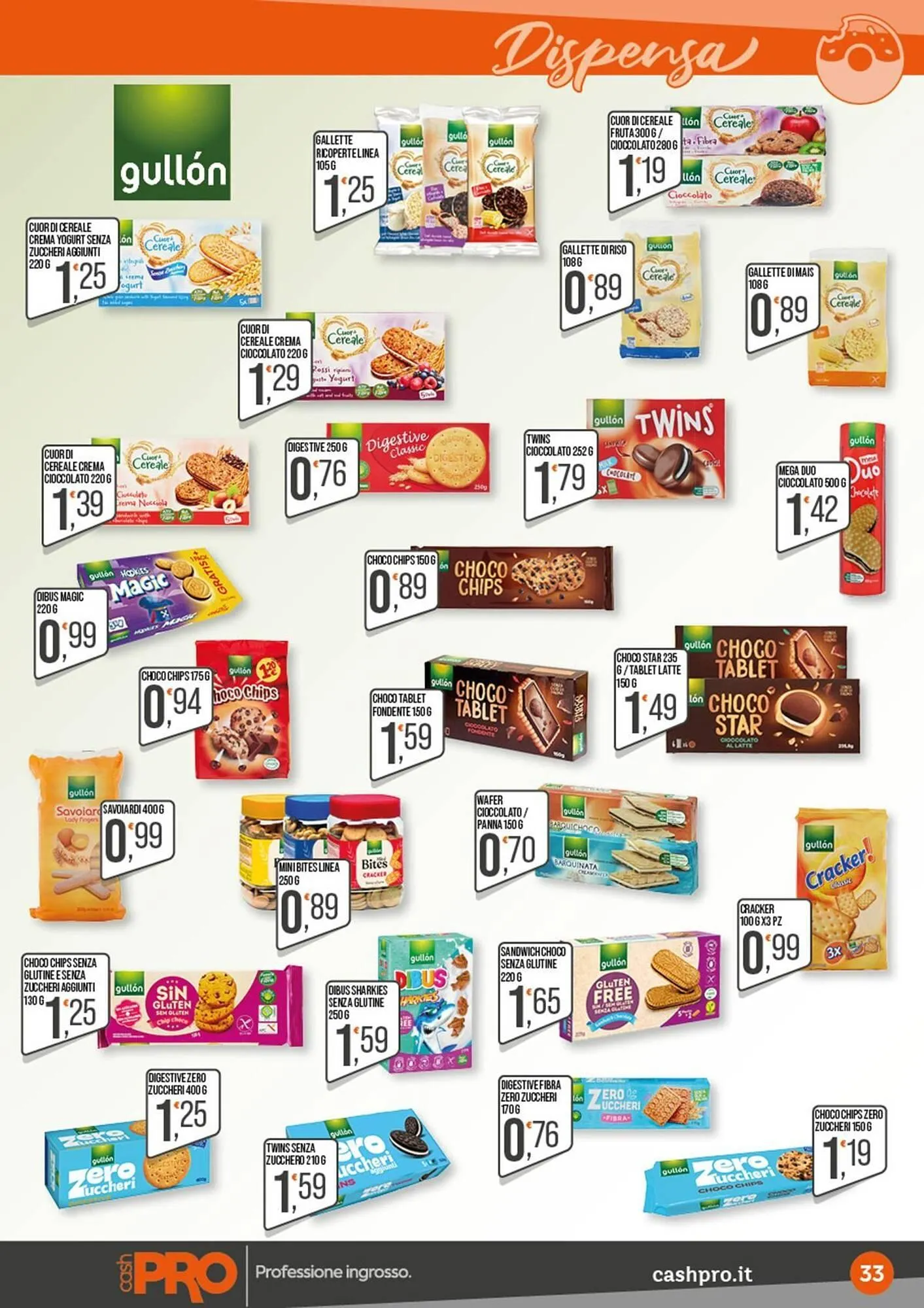 Volantino Cash pro da 9 giugno a 22 giugno di 2025 - Pagina del volantino 33
