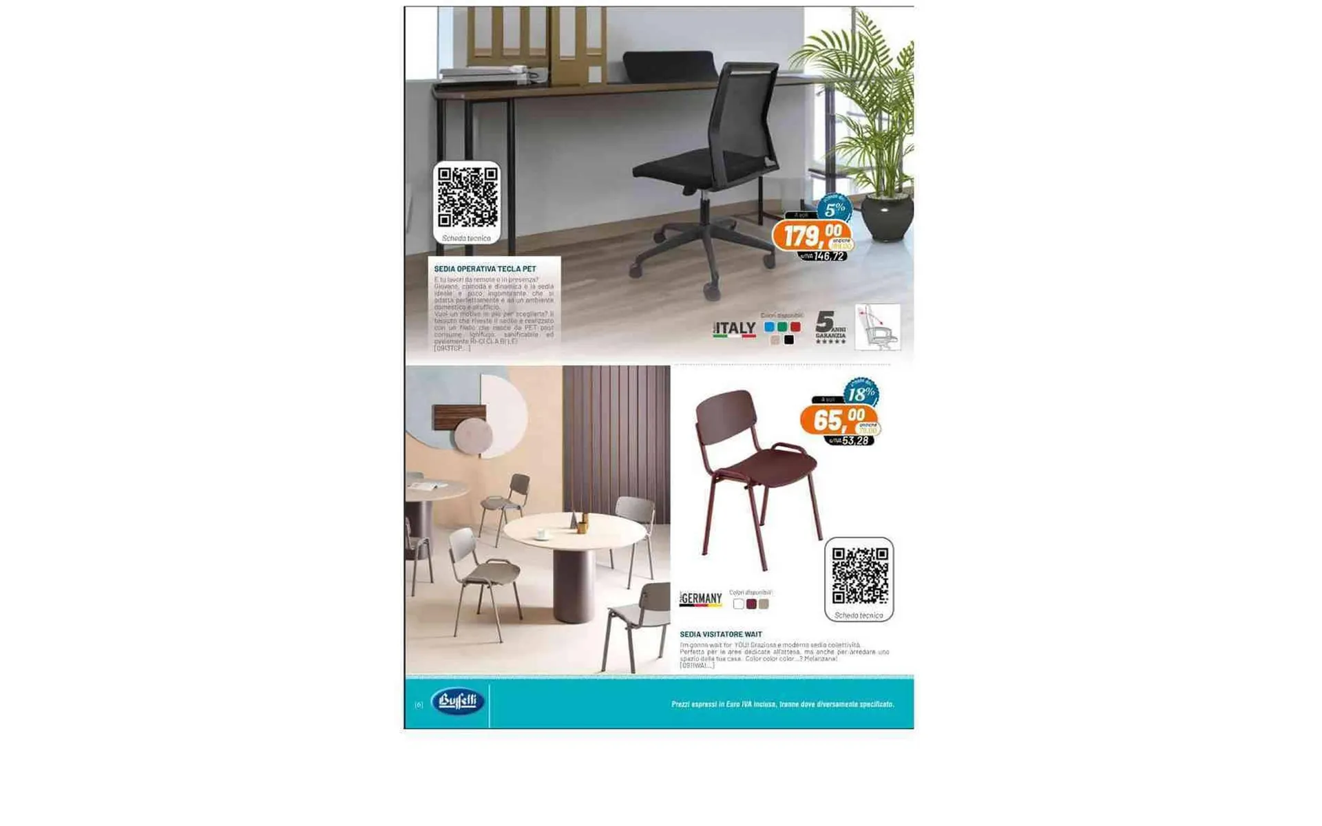 Volantino Buffetti da 18 settembre a 31 ottobre di 2023 - Pagina del volantino 6