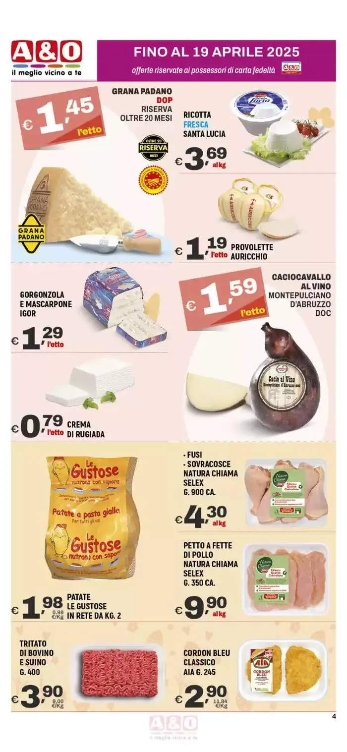 Aria di Pasqua da 10 aprile a 19 aprile di 2025 - Pagina del volantino 4