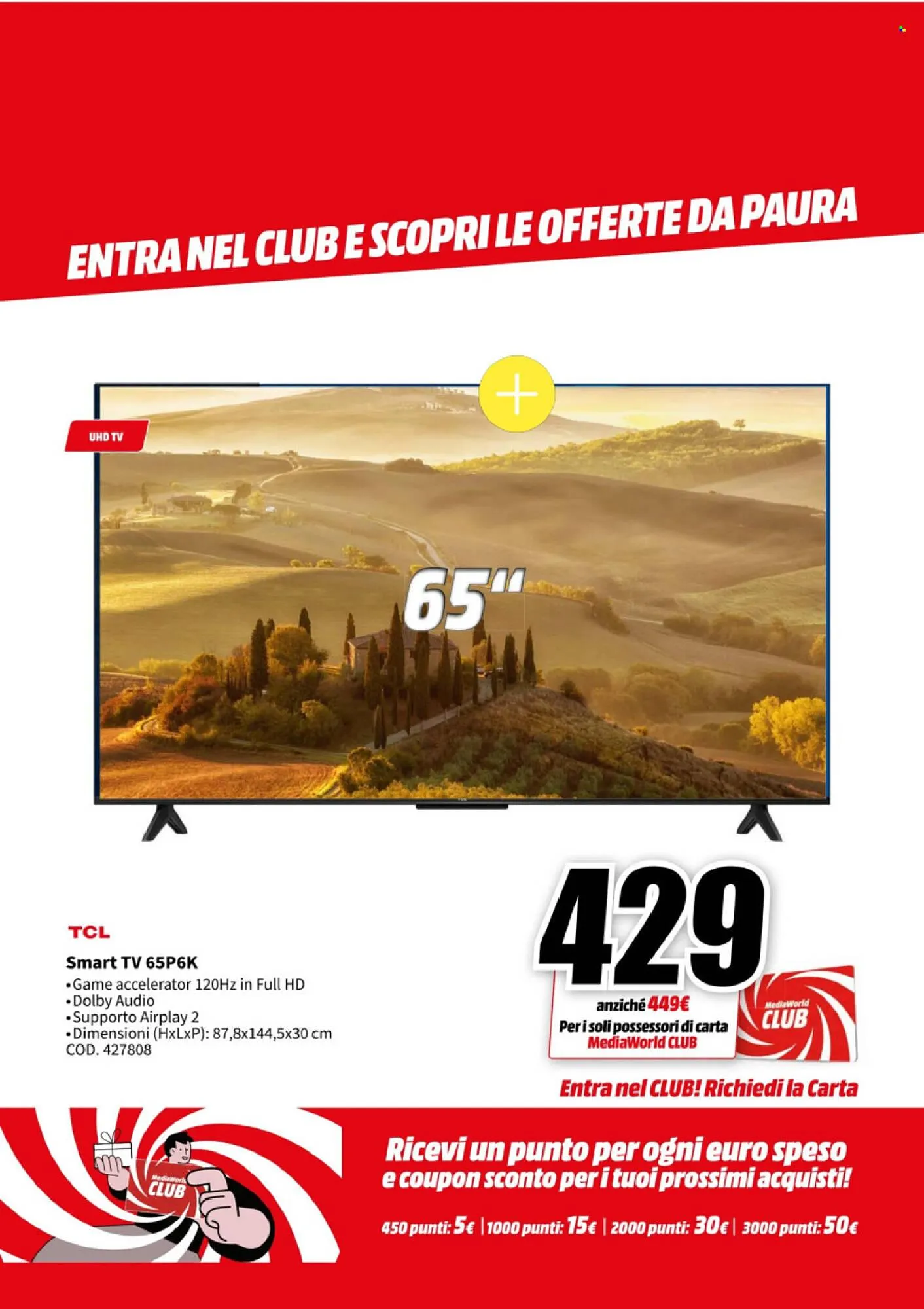 Volantino MediaWorld da 27 ottobre a 31 ottobre di 2025 - Pagina del volantino 34