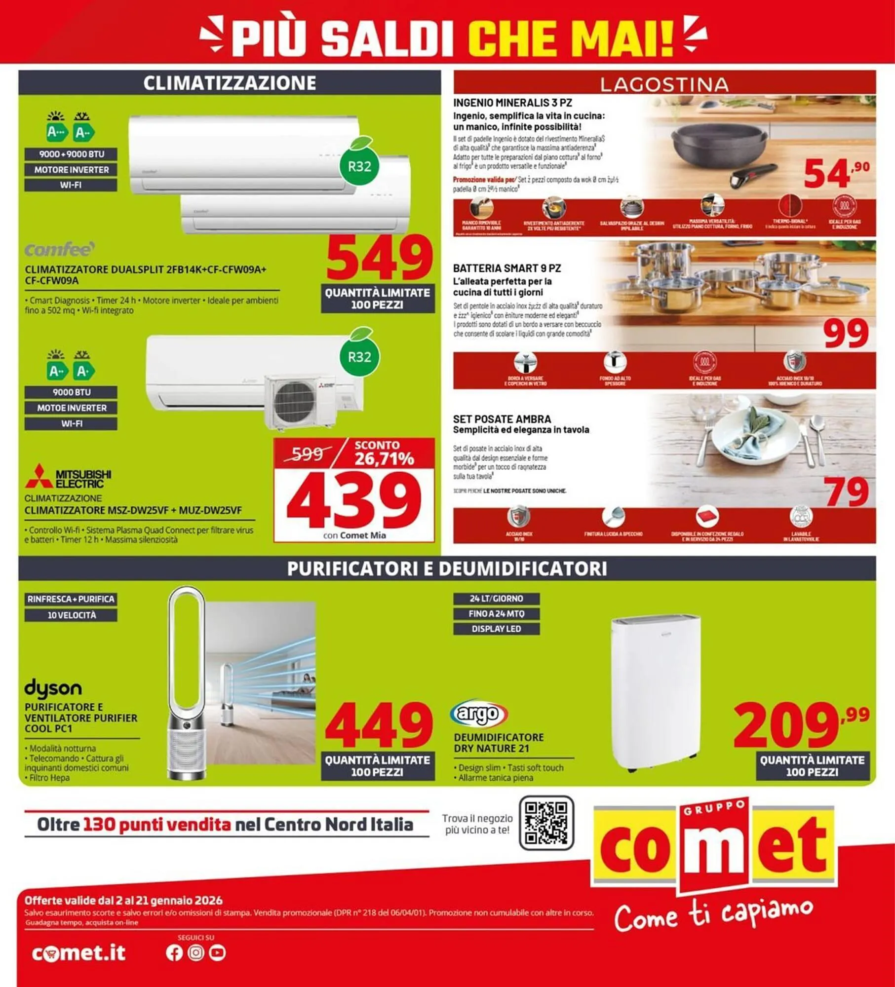 Volantino Comet da 2 gennaio a 21 gennaio di 2026 - Pagina del volantino 35