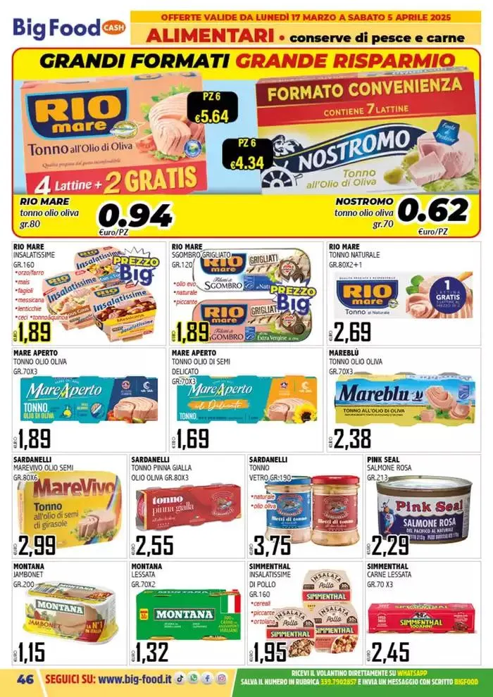 Aspenttando la pasqua da 17 marzo a 5 aprile di 2025 - Pagina del volantino 46