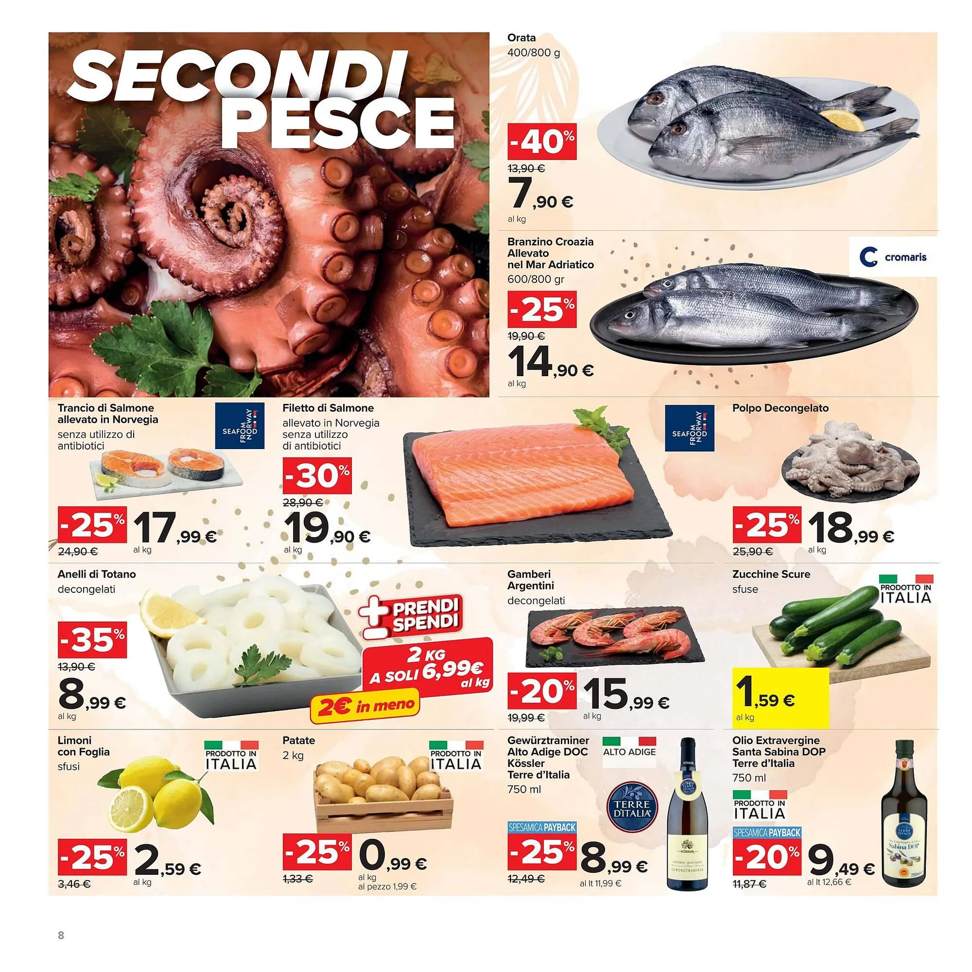 Volantino Carrefour da 24 marzo a 6 aprile di 2026 - Pagina del volantino 8