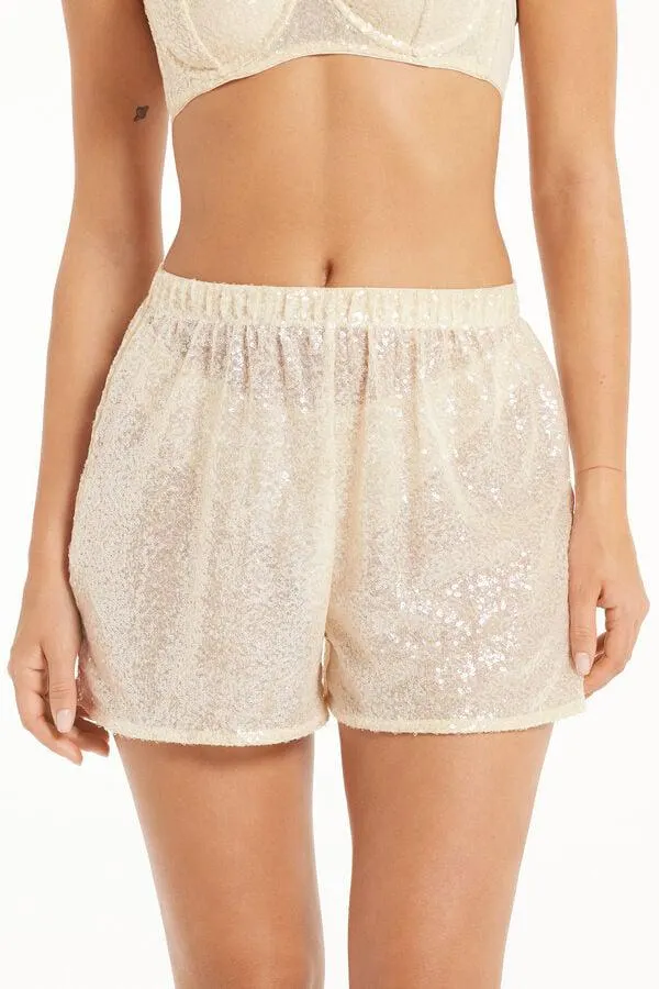 Pantaloncino Corto Daily Sequin