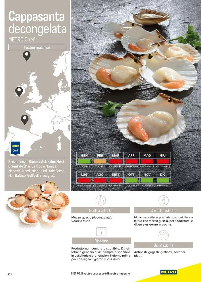 Catalogo Frutti di mare da 11 luglio a 31 luglio di 2025 - Pagina del volantino 23