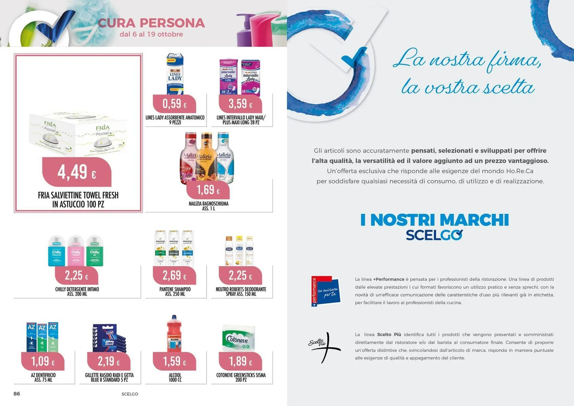 Volantino Scelgo da 6 ottobre a 19 ottobre di 2025 - Pagina del volantino 44