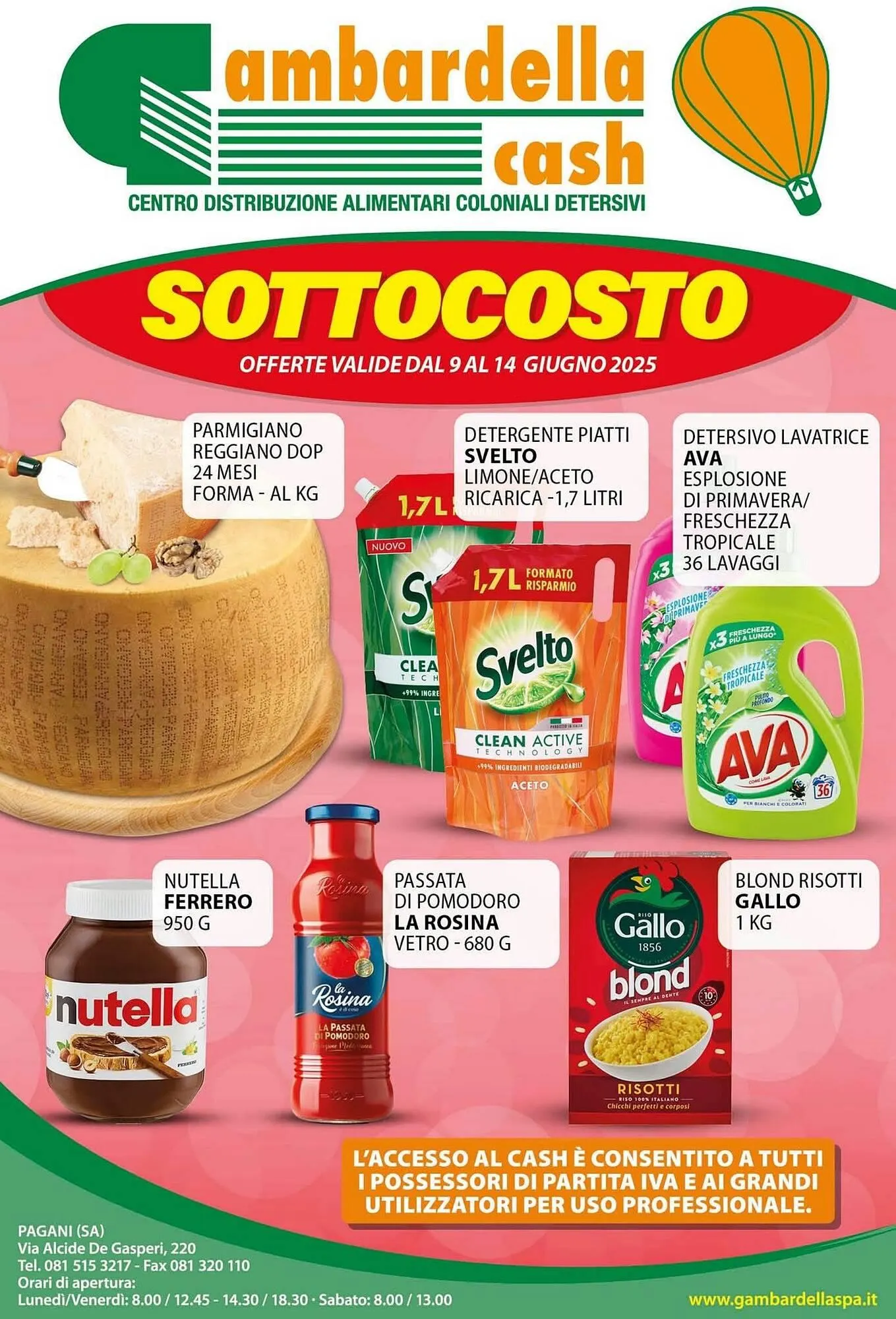 Volantino Gambardella Cash da 9 giugno a 14 giugno di 2025 - Pagina del volantino 1