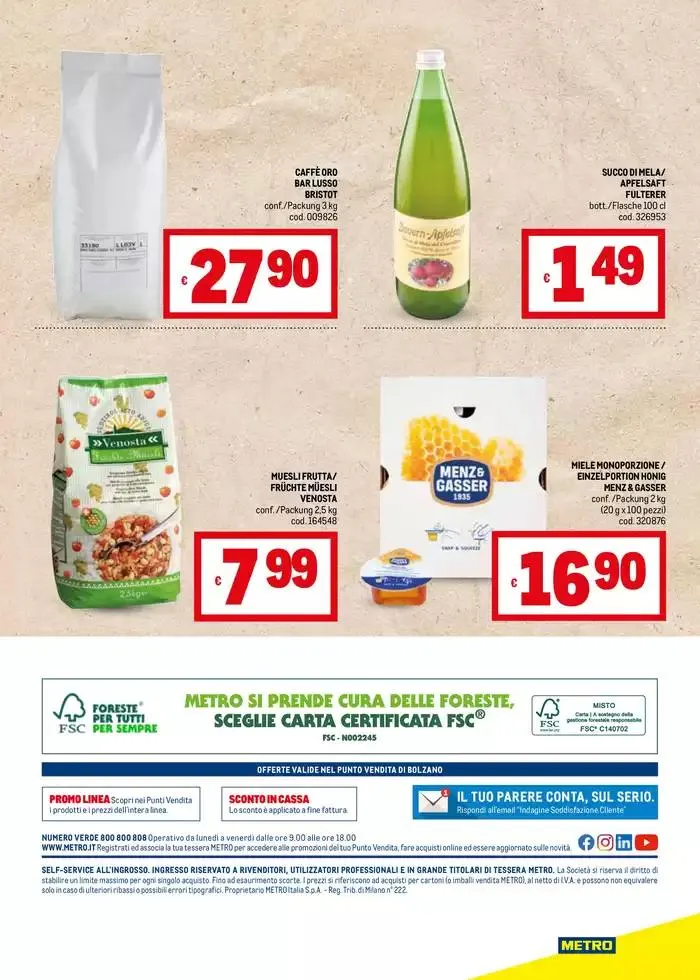 Offerte Alto Adige da 2 maggio a 28 maggio di 2025 - Pagina del volantino 8