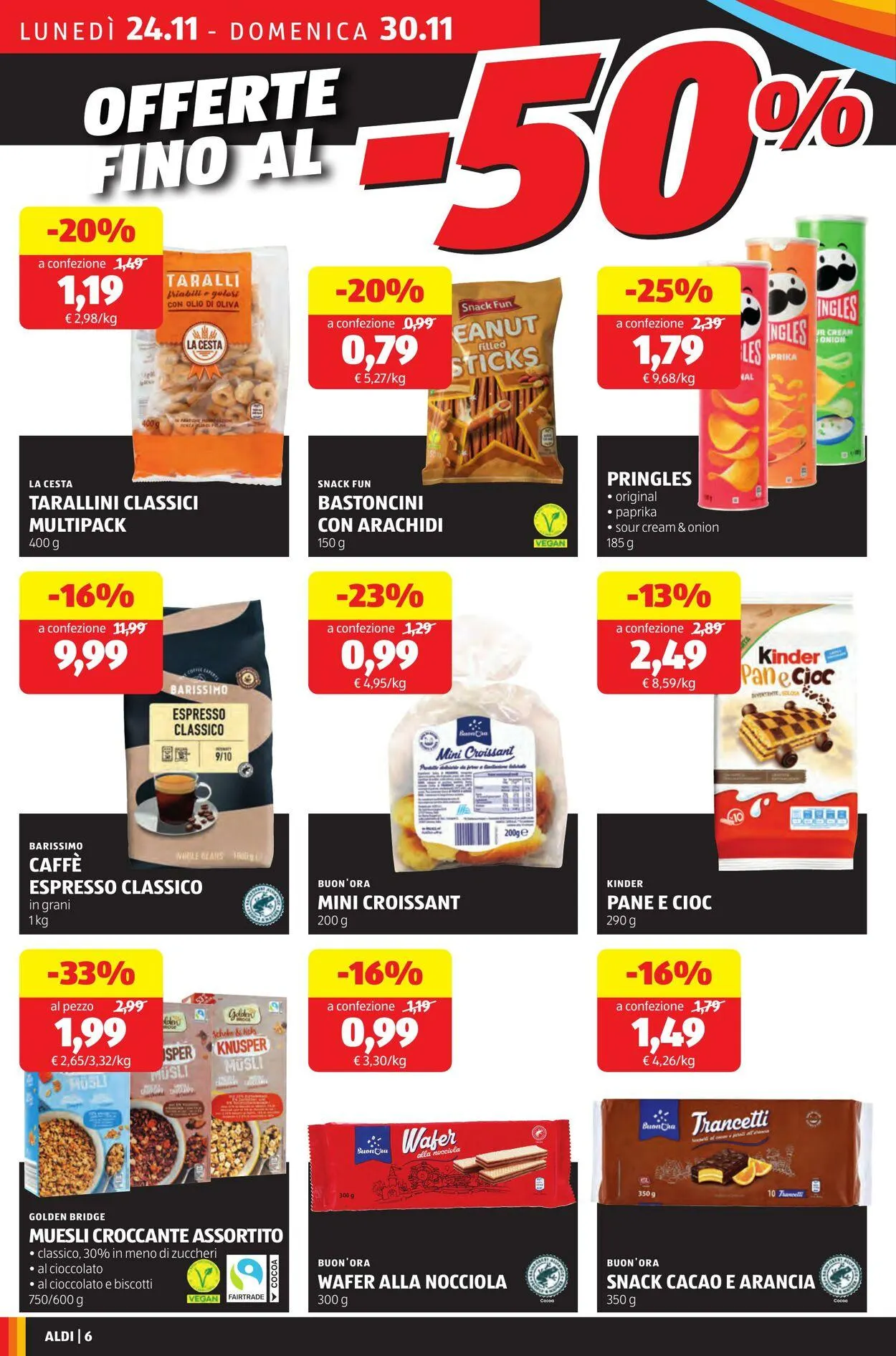 Aldi Volantino attuale da 24 novembre a 30 novembre di 2025 - Pagina del volantino 6
