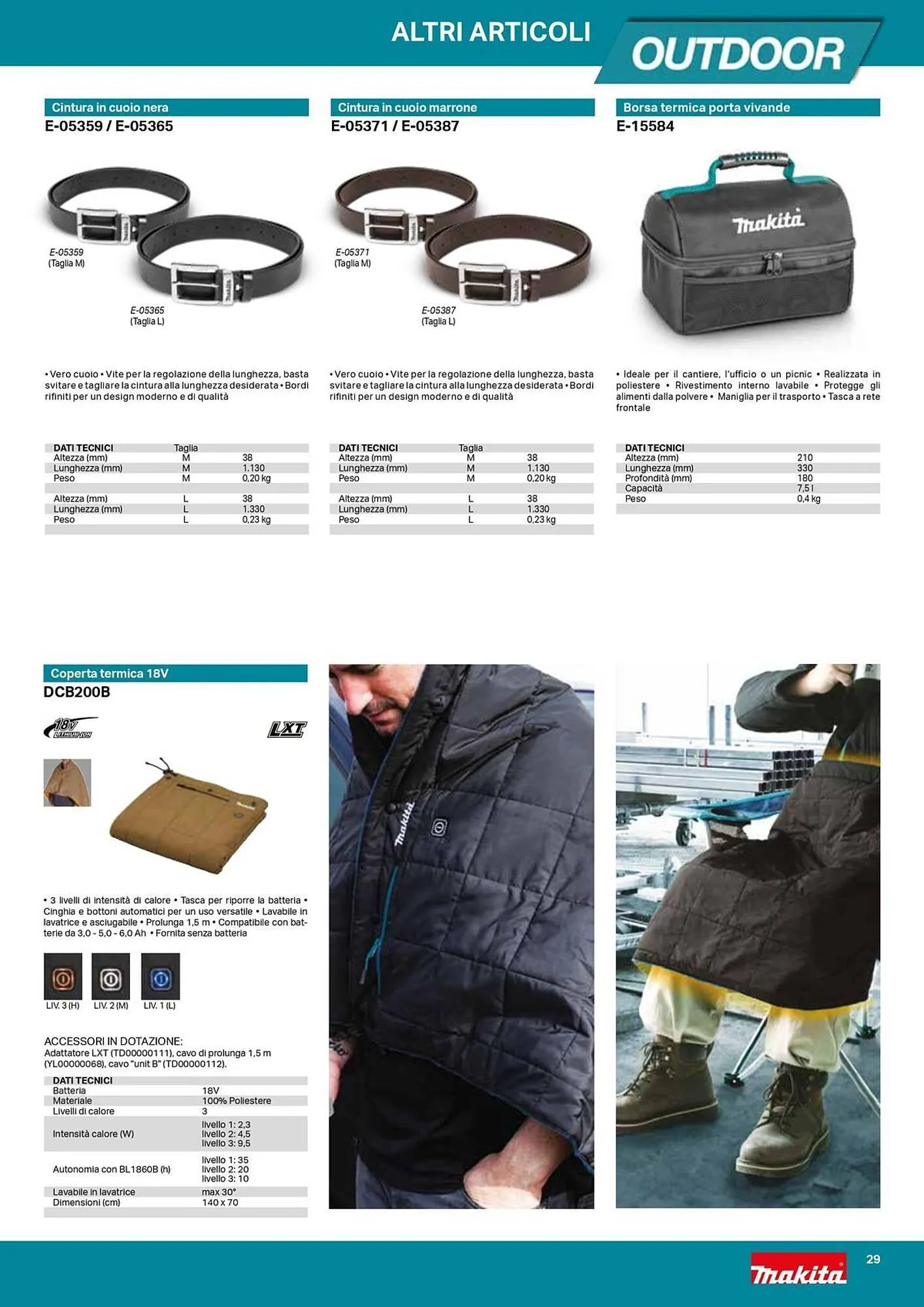 Volantino Makita da 19 novembre a 31 dicembre di 2025 - Pagina del volantino 29