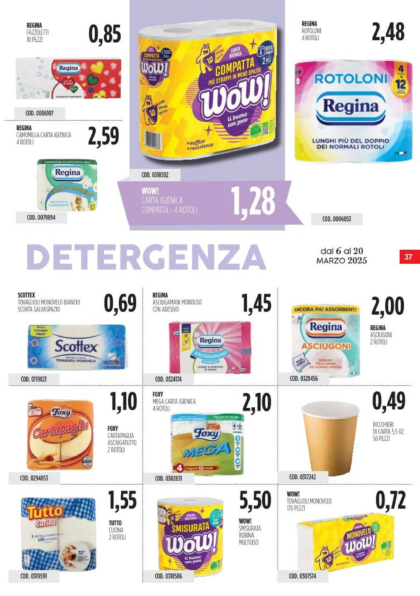 Volantino Carico Cash & Carry da 6 marzo a 20 marzo di 2025 - Pagina del volantino 37