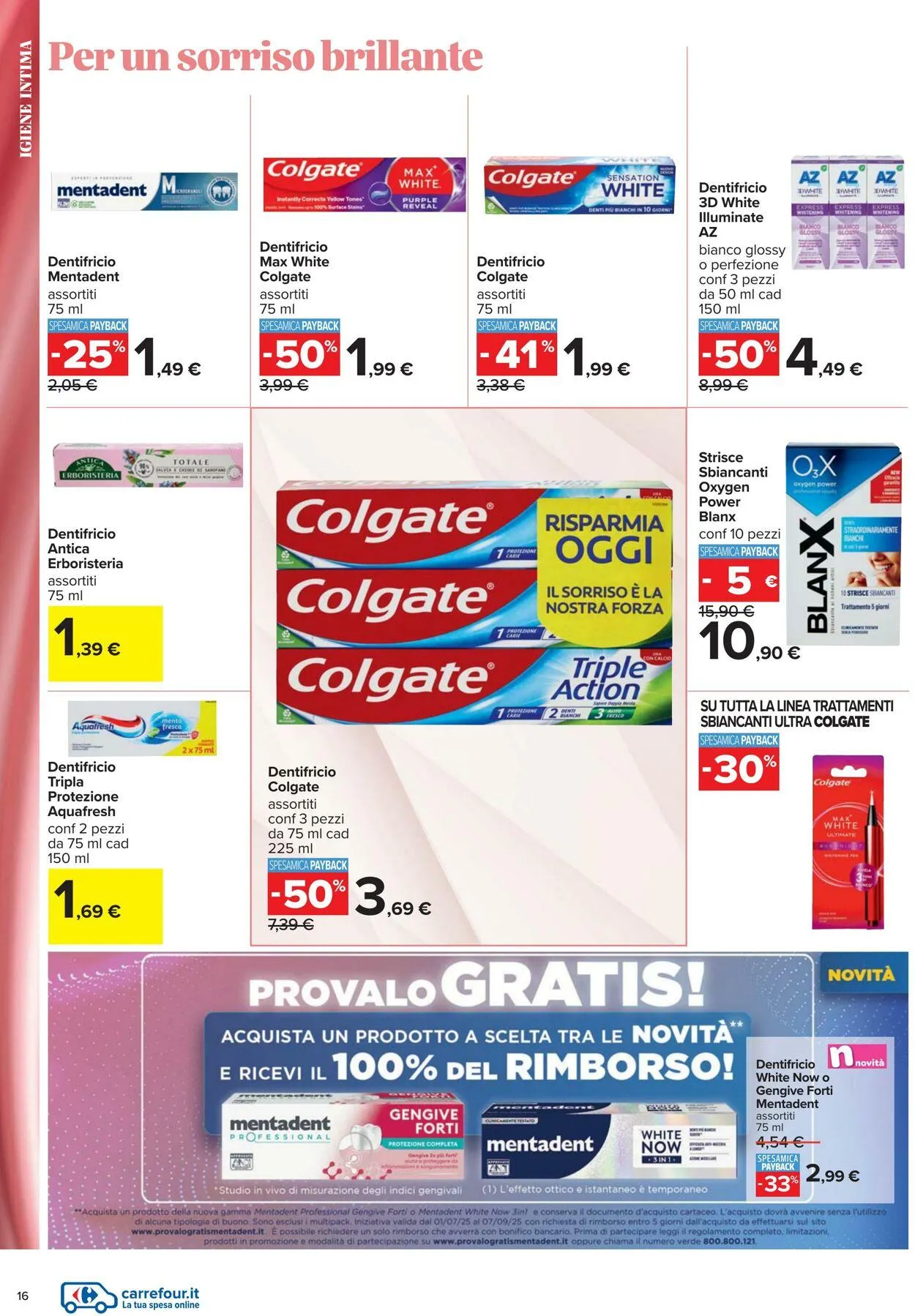 Carrefour Volantino attuale da 10 luglio a 24 luglio di 2025 - Pagina del volantino 16