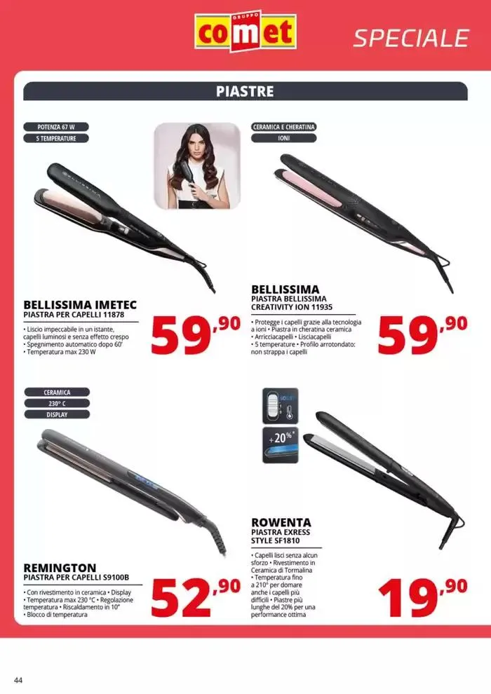Speciale Piccoli Elettrodomestici da 7 marzo a 19 marzo di 2025 - Pagina del volantino 44