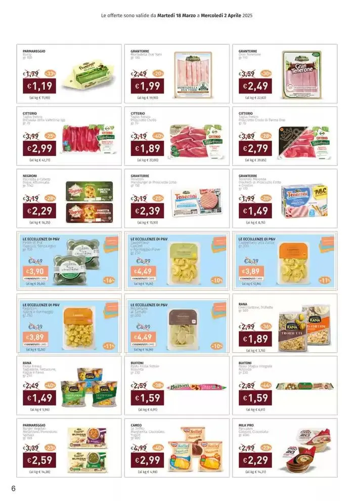 Fresca, genuina, artigianale! da 18 marzo a 2 aprile di 2025 - Pagina del volantino 6
