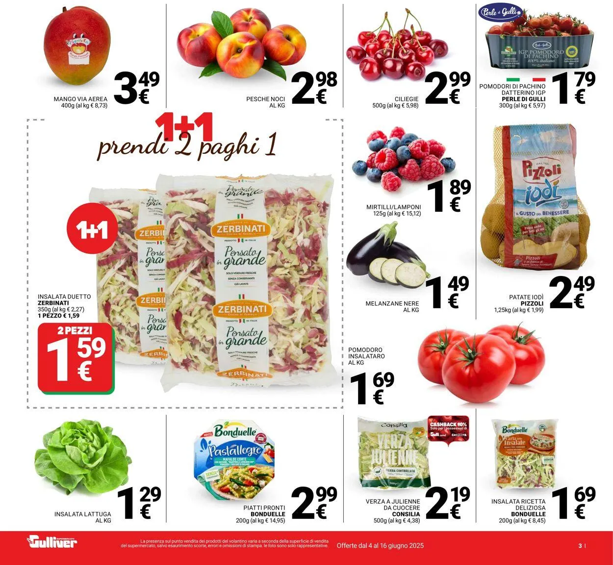 Gulliver Volantino attuale da 4 giugno a 16 giugno di 2025 - Pagina del volantino 3