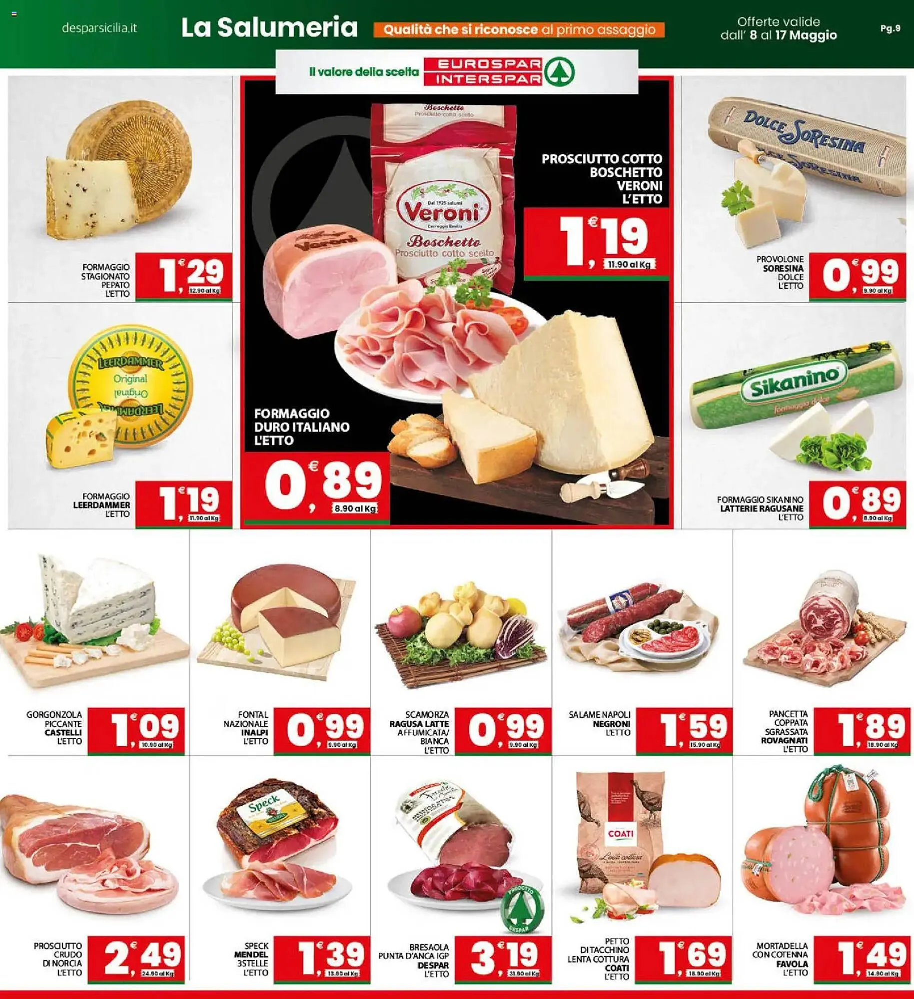 Volantino Interspar da 8 maggio a 17 maggio di 2026 - Pagina del volantino 9
