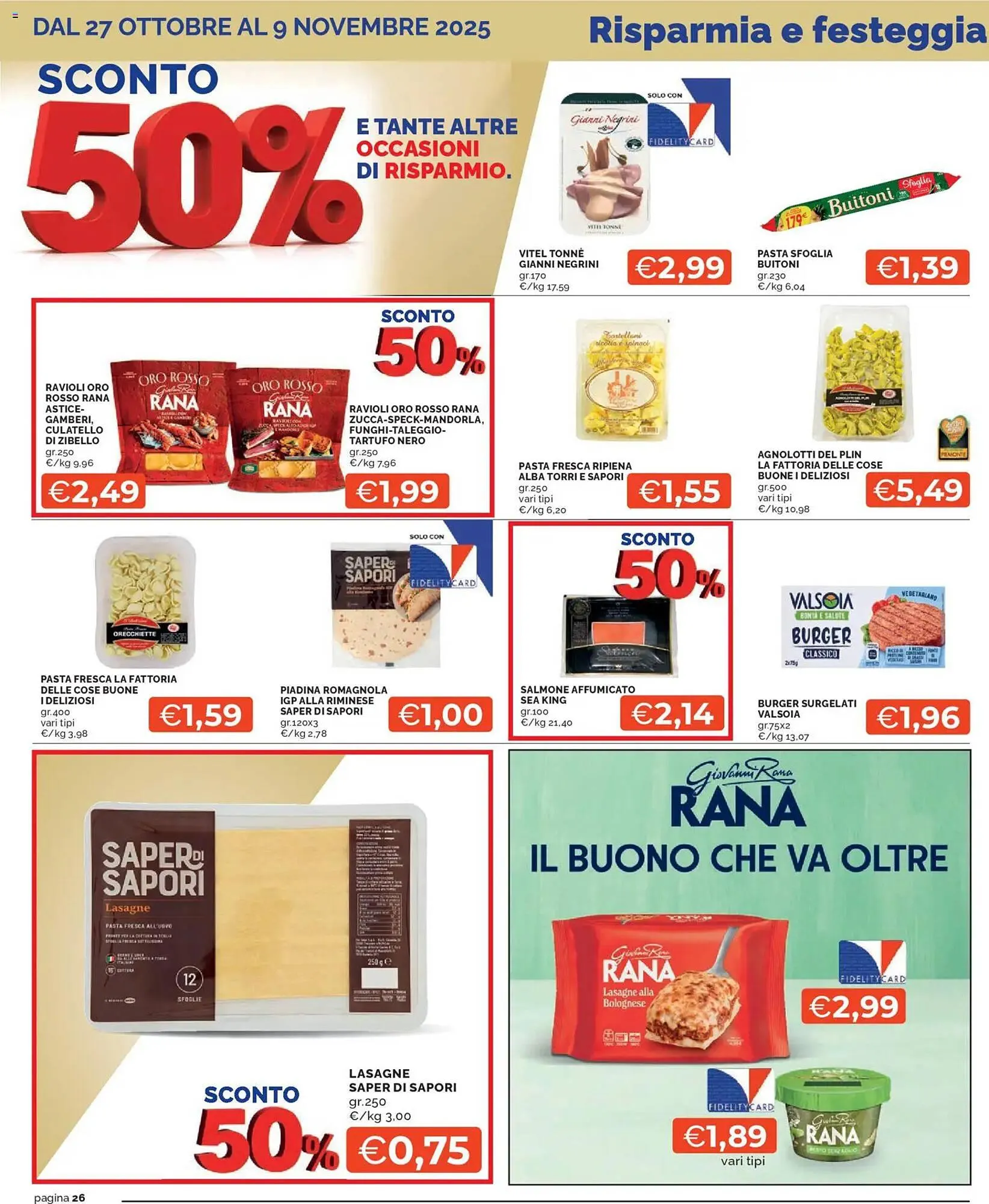 Volantino Mercatò da 27 ottobre a 9 novembre di 2025 - Pagina del volantino 26