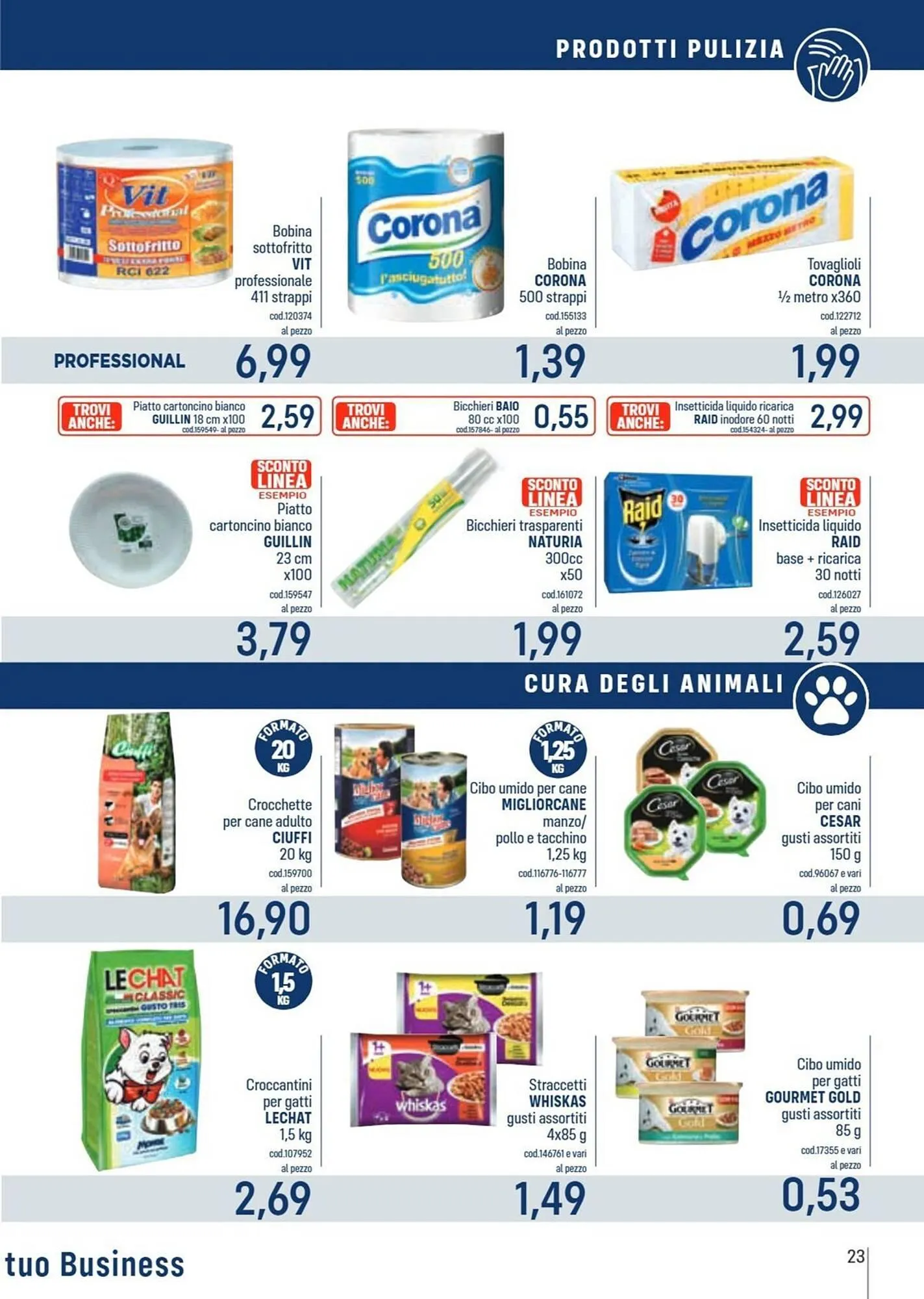 Volantino Talento Professional Store da 30 giugno a 13 luglio di 2025 - Pagina del volantino 23