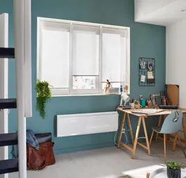 Lama in pvc adesiva 15,24x91,44 cm 2 mm blanco 2,23 mq